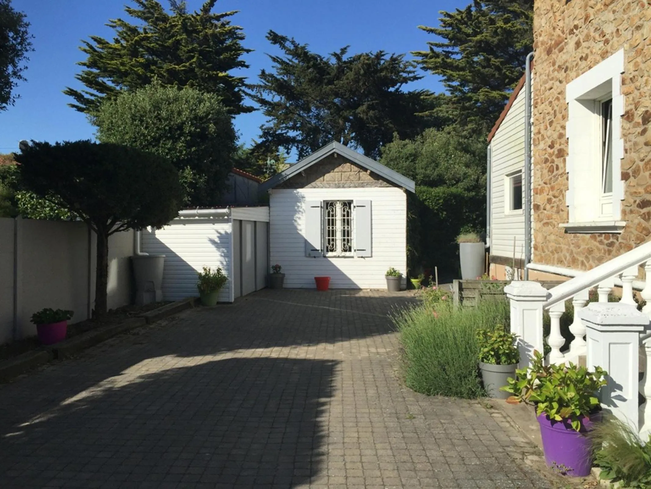 Garden in Le Gage location de vacance à la semaine