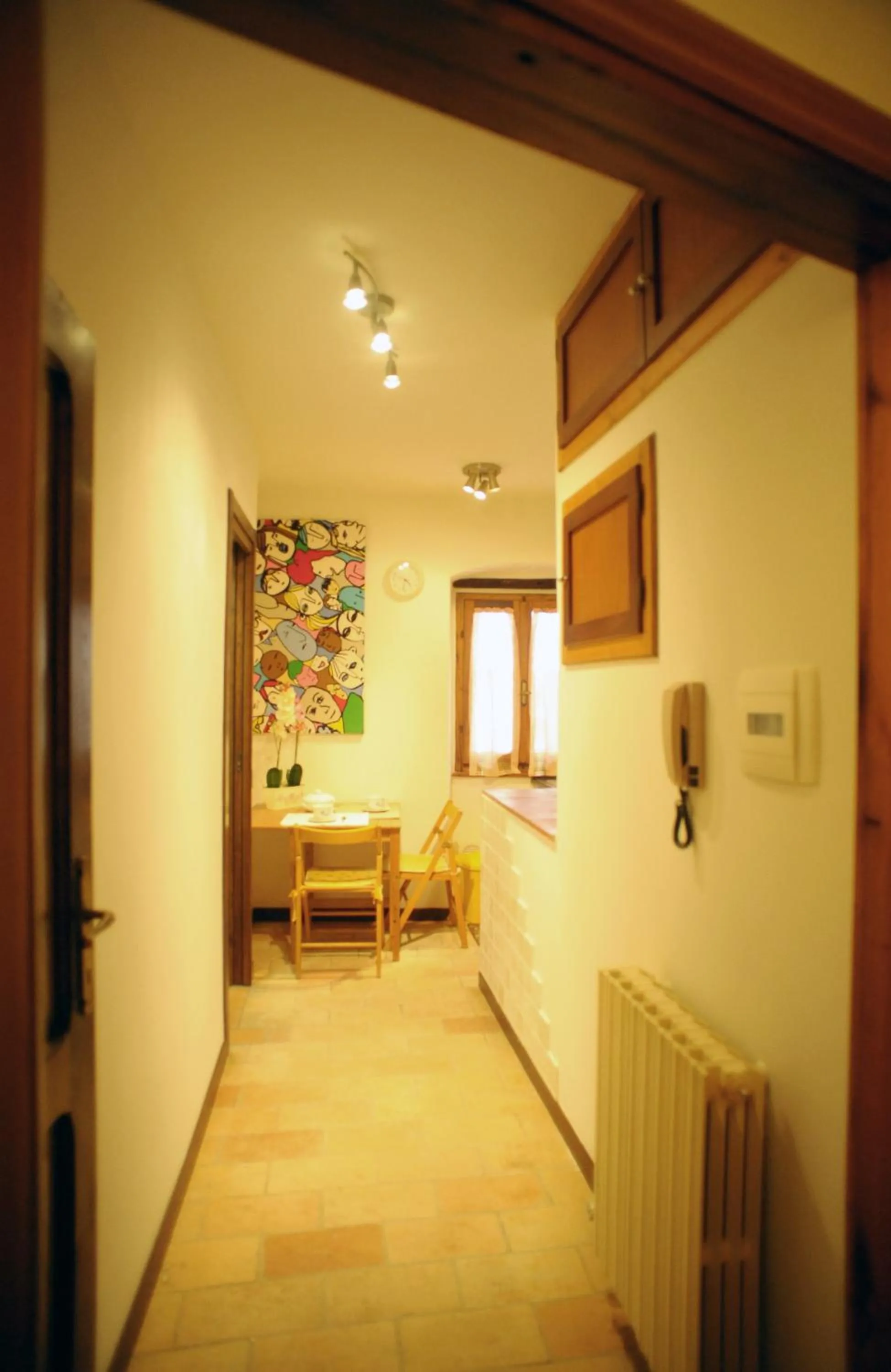 Kitchen or kitchenette, Bed in Appartamento Tulipano Rosa