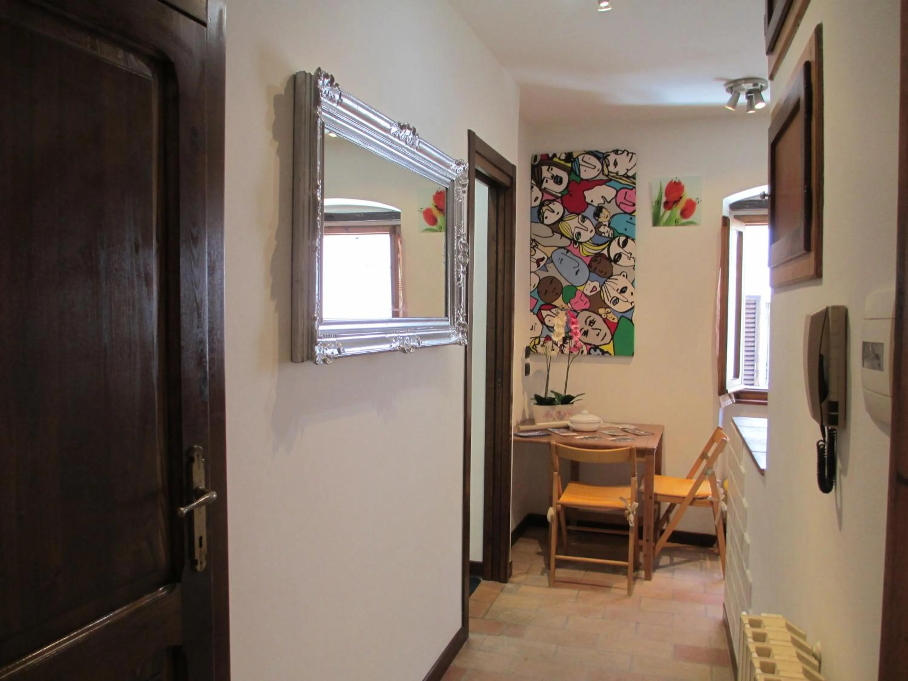 Kitchen or kitchenette in Appartamento Tulipano Rosa