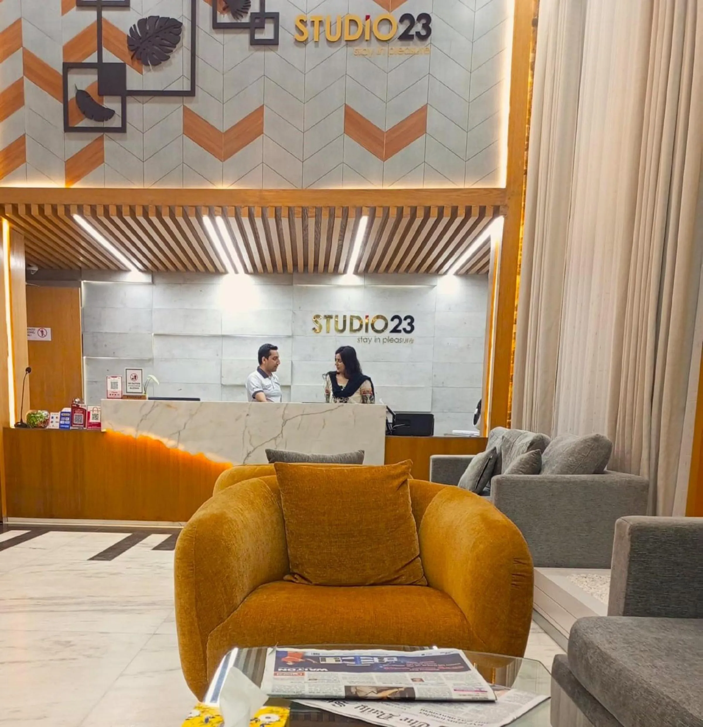 Lobby or reception in HOTEL STUDiO23