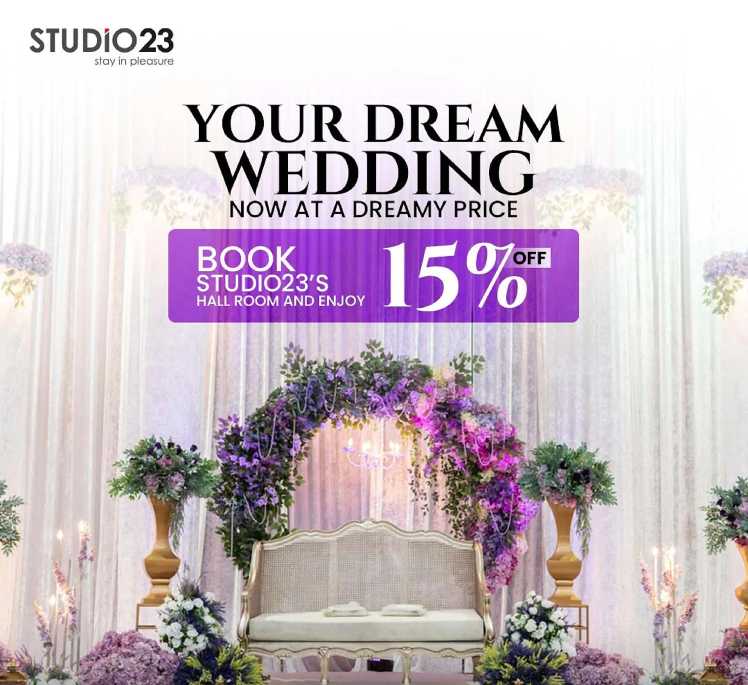 Banquet/Function facilities in HOTEL STUDiO23