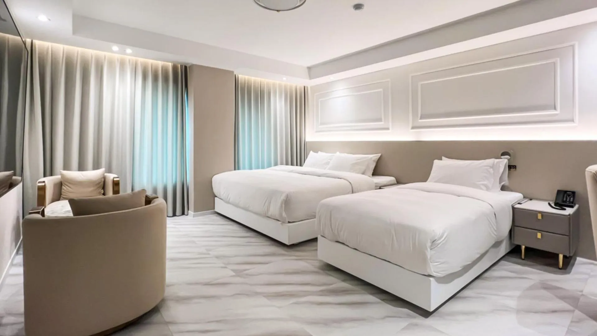 Bed in Gunsan Stay Tourist Hotel