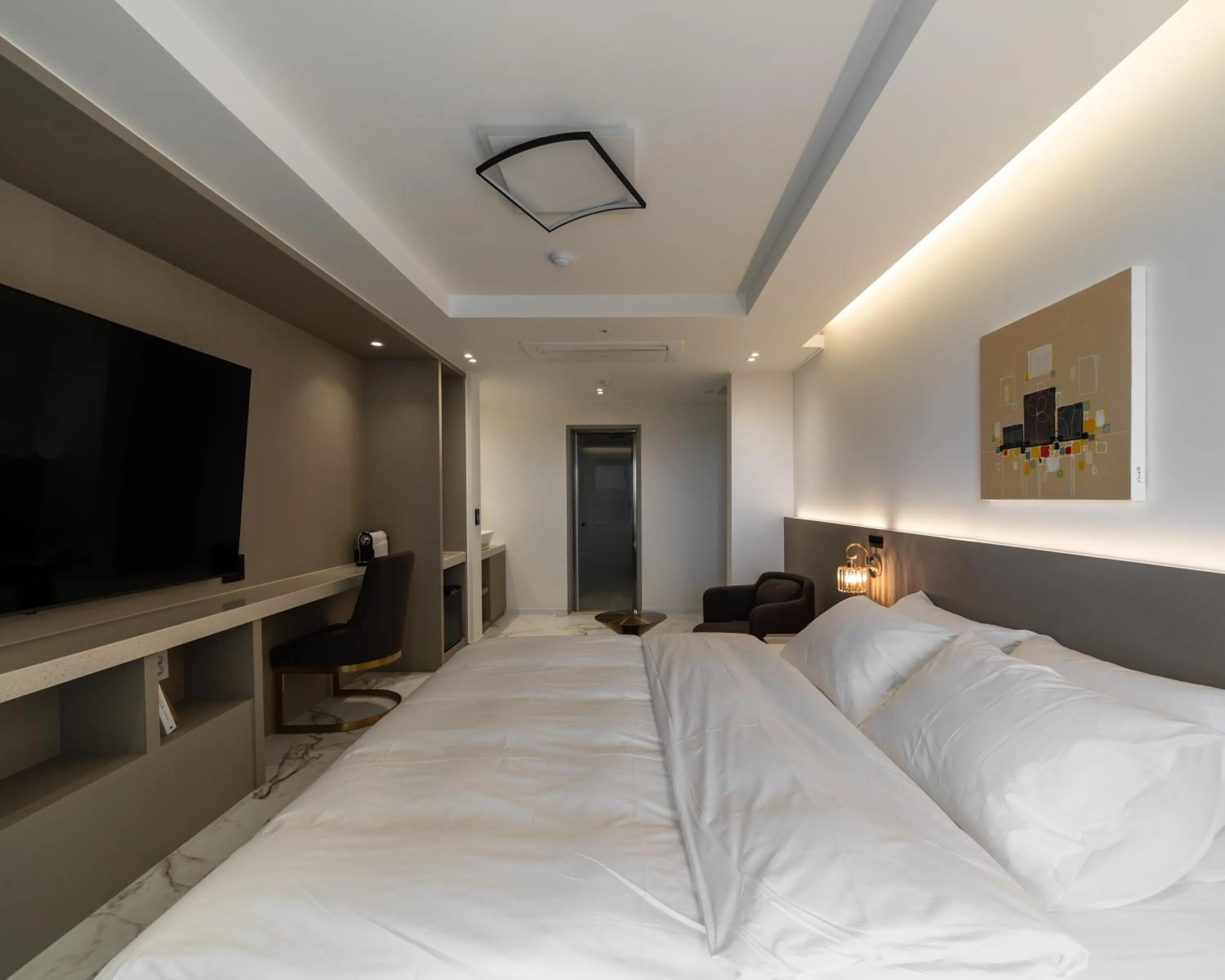 Bed in Gunsan Stay Tourist Hotel