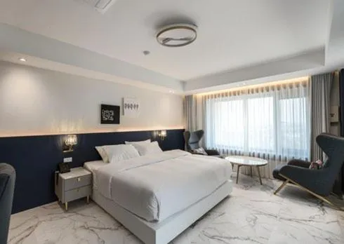 Bed in Gunsan Stay Tourist Hotel