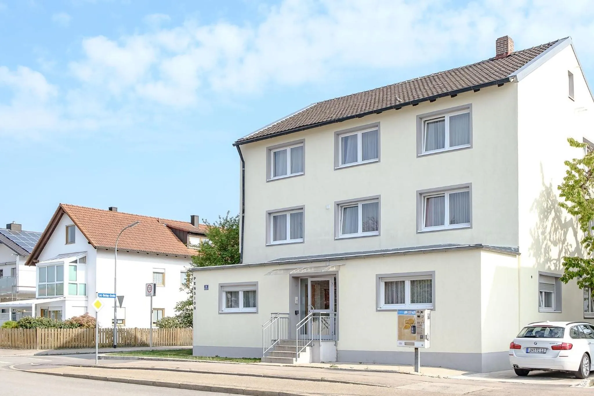 Property building in Pension Torkel-Stube