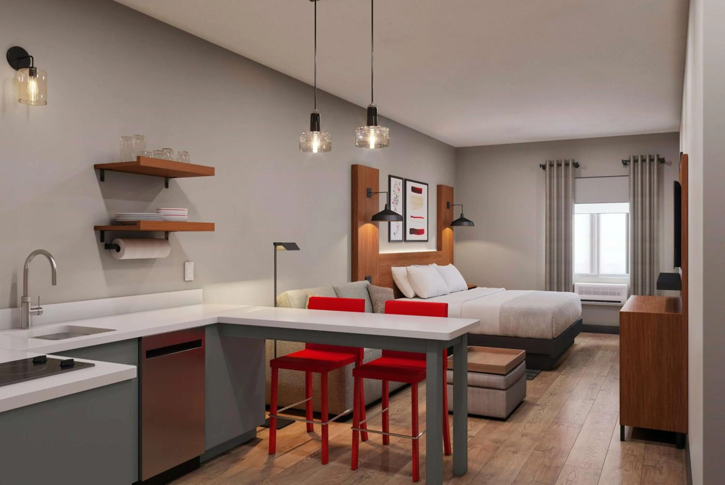 Bed in Hawthorn Extended Stay by Wyndham Mount Laurel Moorestown