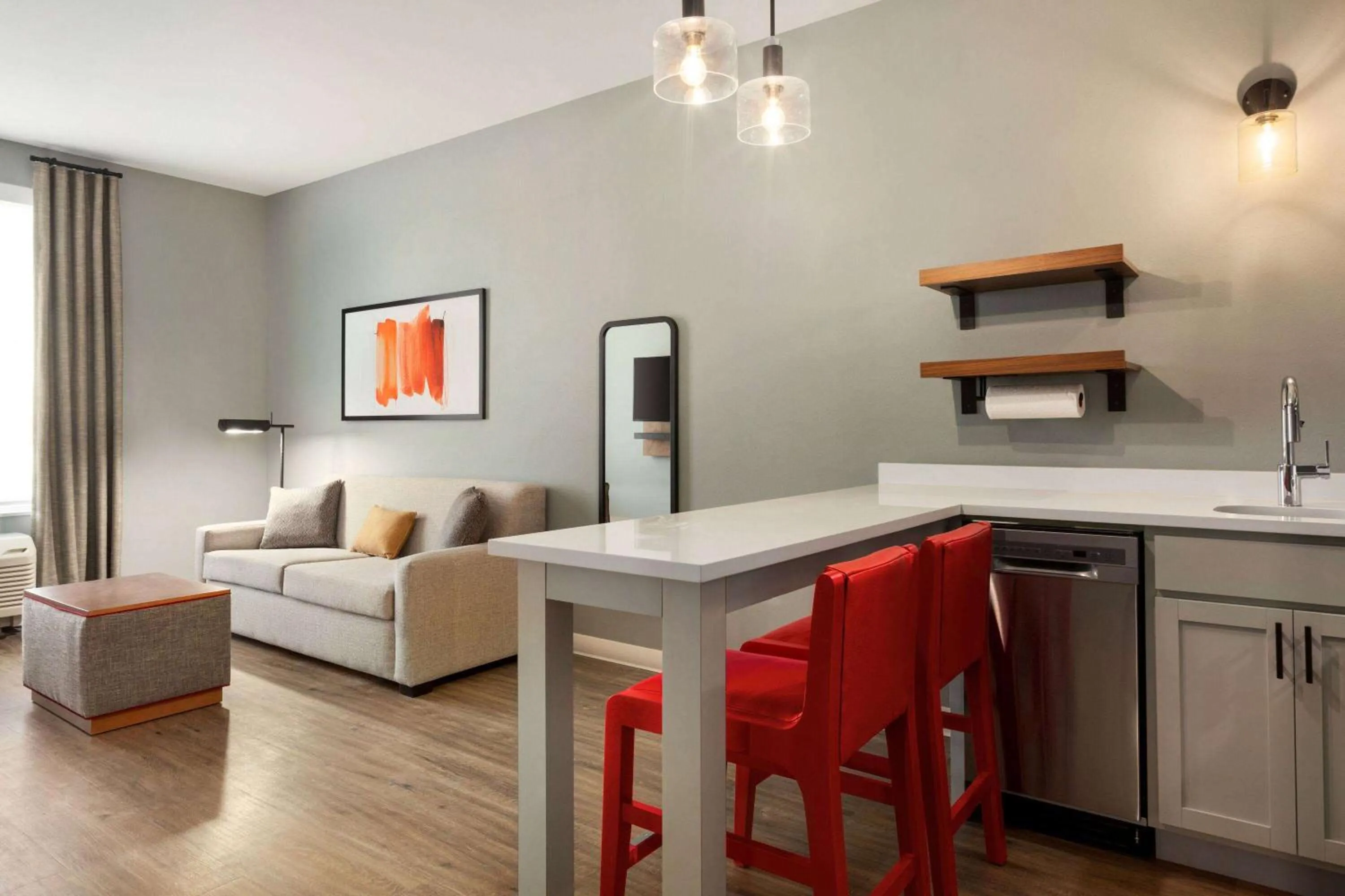 Photo of the whole room in Hawthorn Extended Stay by Wyndham Mount Laurel Moorestown