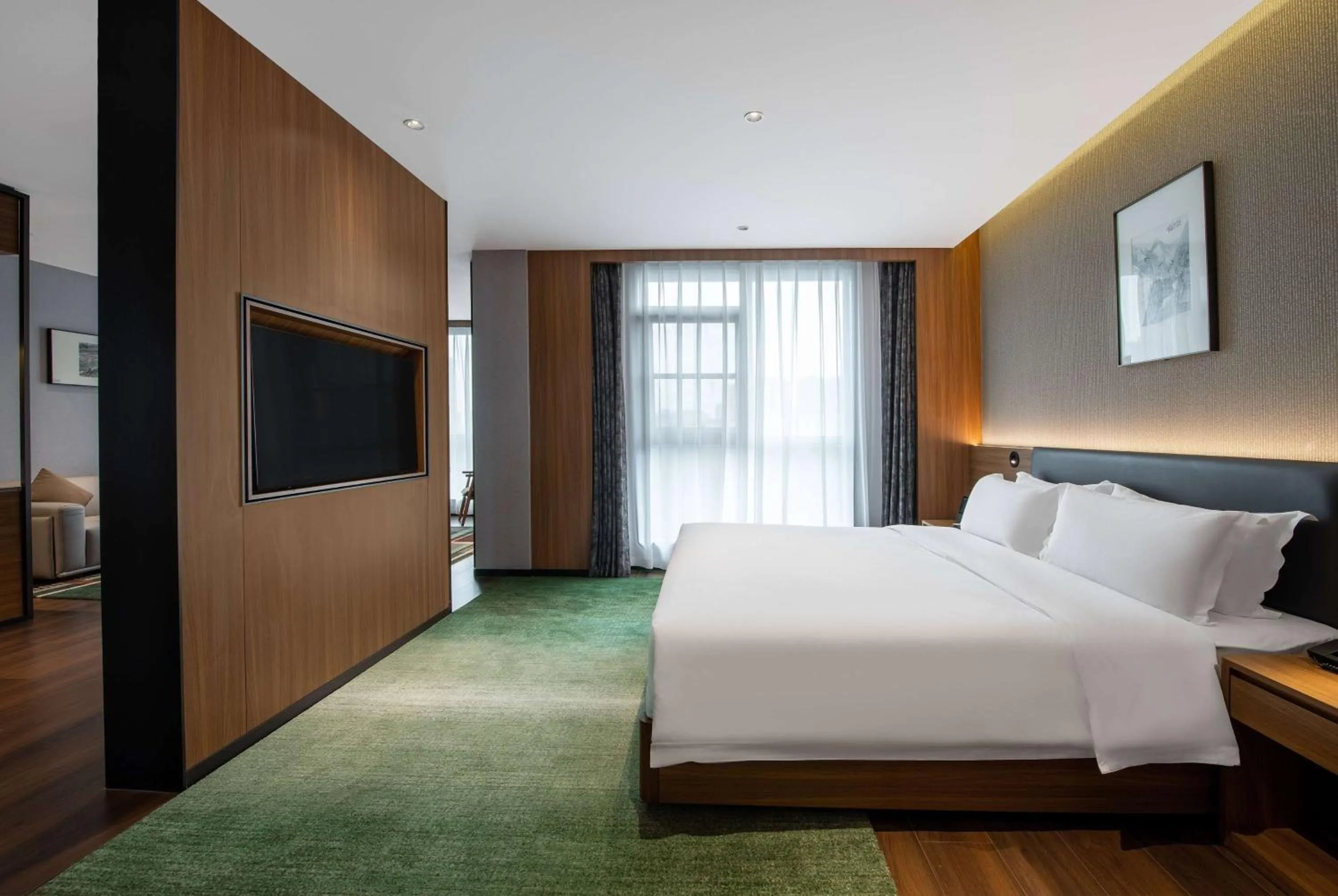 Photo of the whole room, Bed in TRYP By Wyndham Zizhou