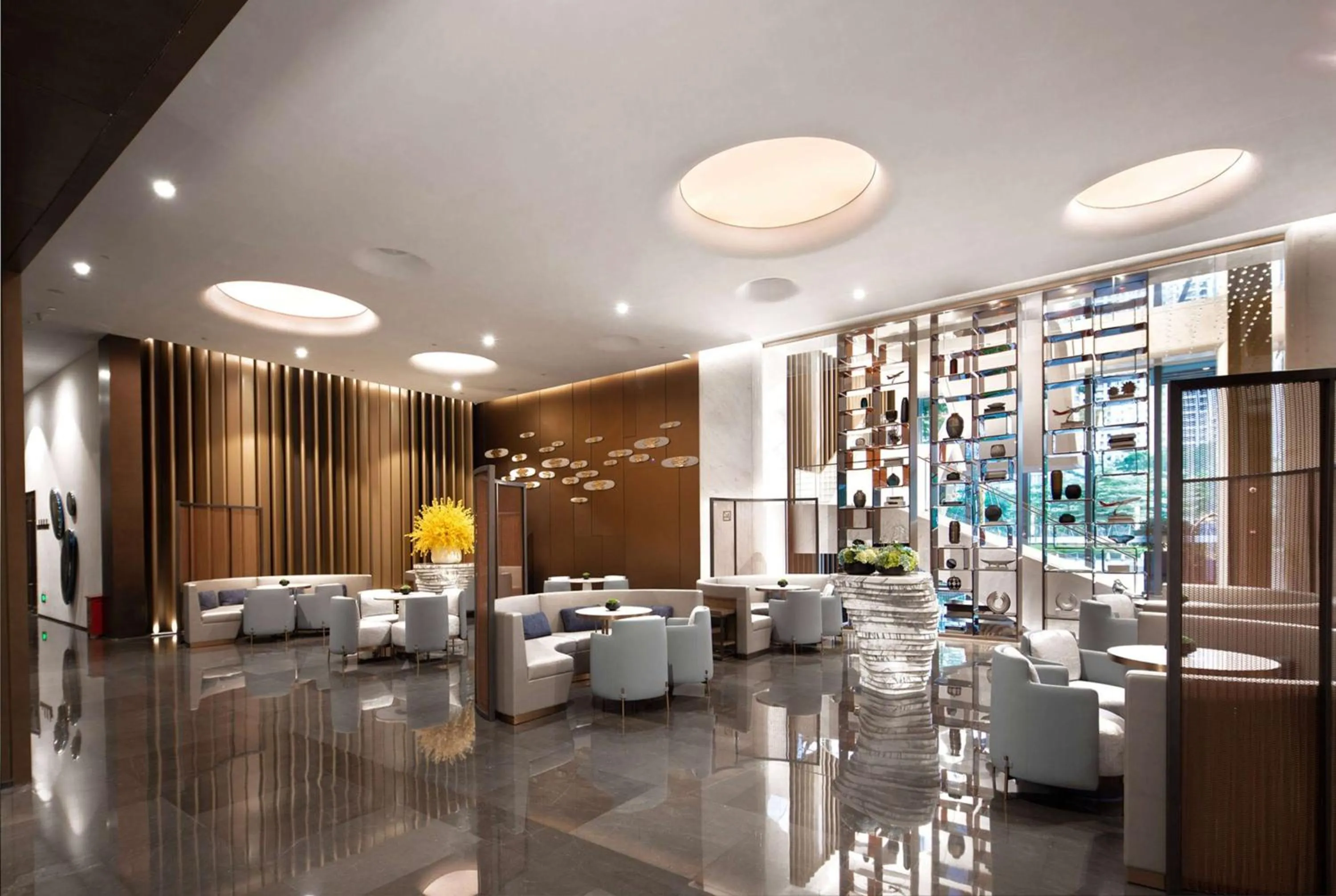 Lobby or reception in Wyndham Garden Shenzhen Longhua