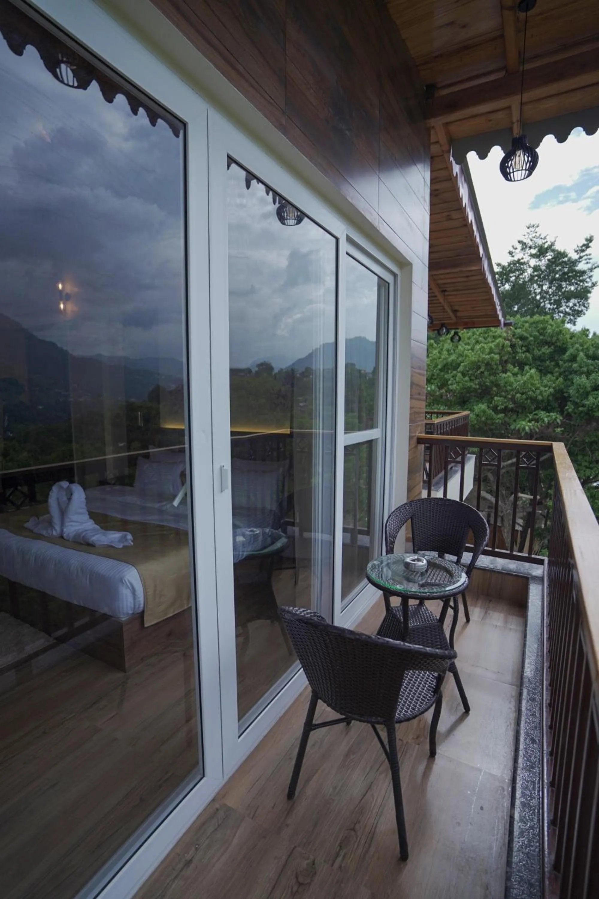 Patio in NIVEDAN HOTEL AND RESORT