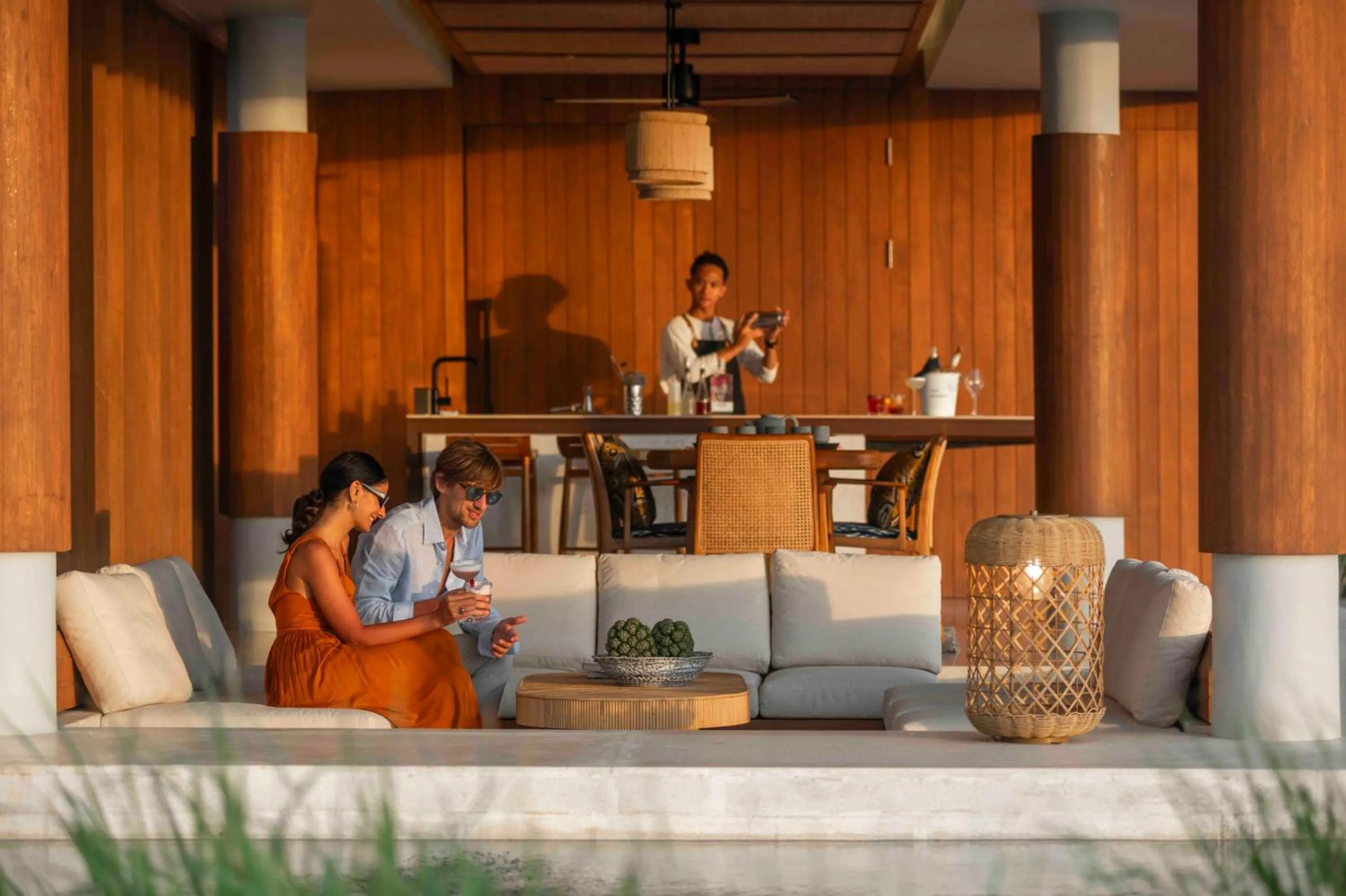 Seating area in Cap Karoso Sumba - a member of Design Hotels