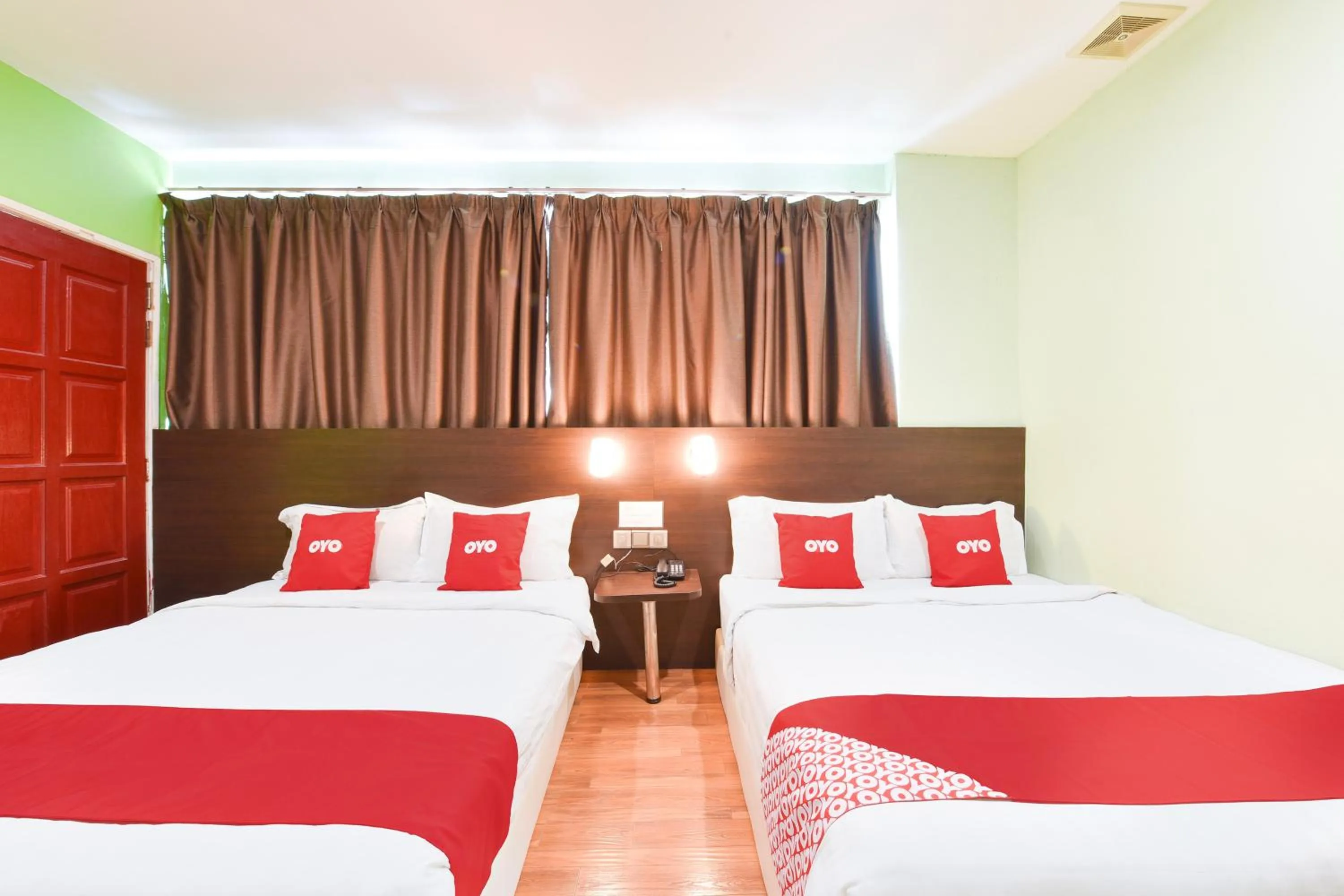 Bedroom, Bed in Hotel O G Home Hotel, Kota Bharu, Kelantan.