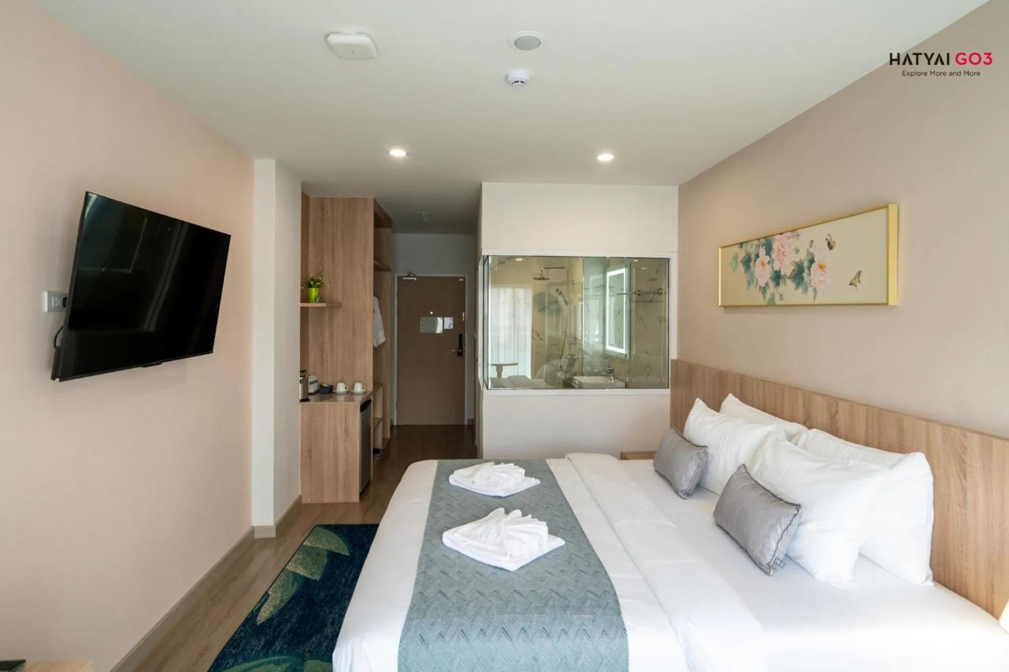 Bedroom, Bed in Chinatown Living Hatyai