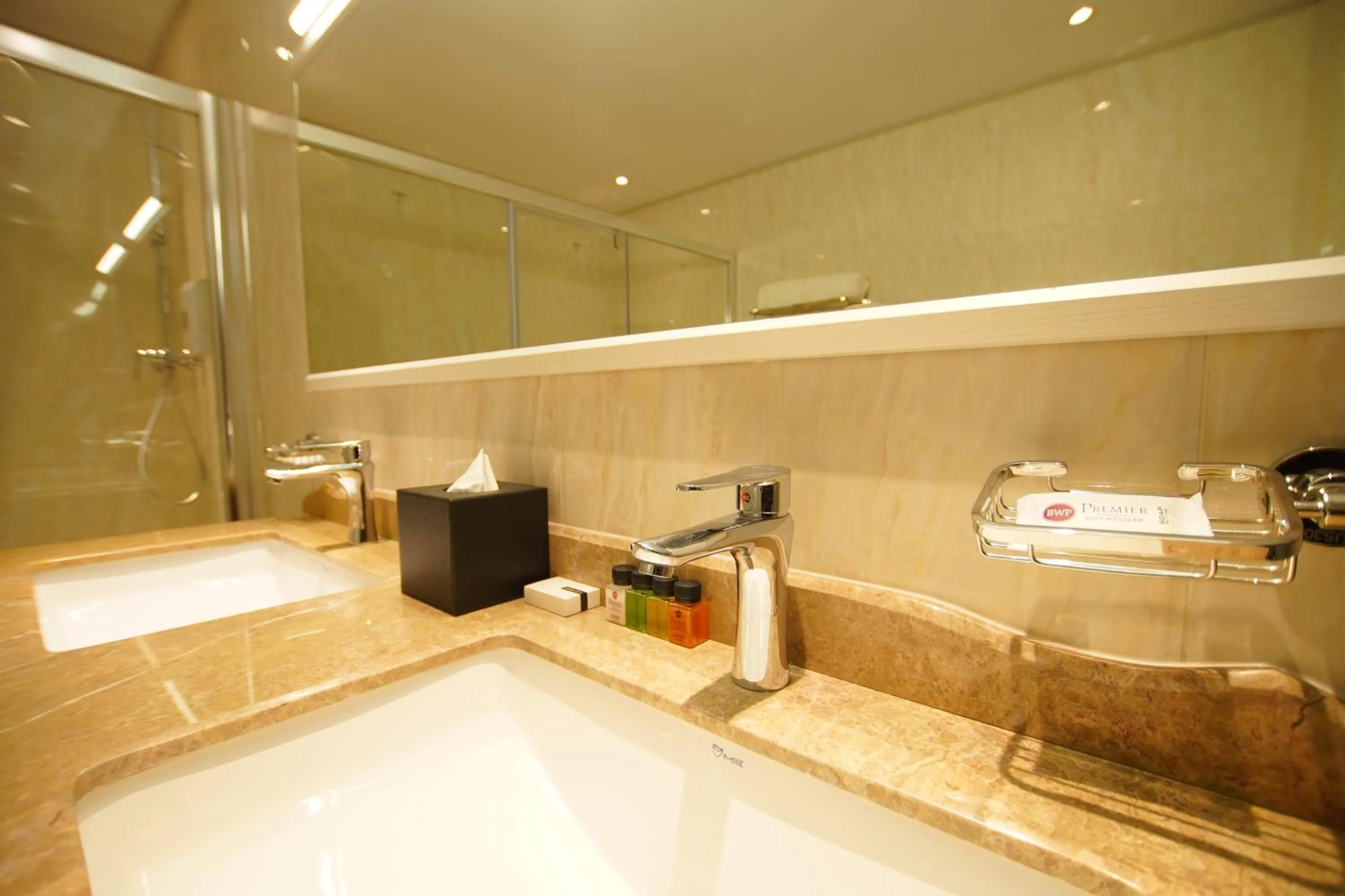 Bathroom in Best Western Premier Dynasty