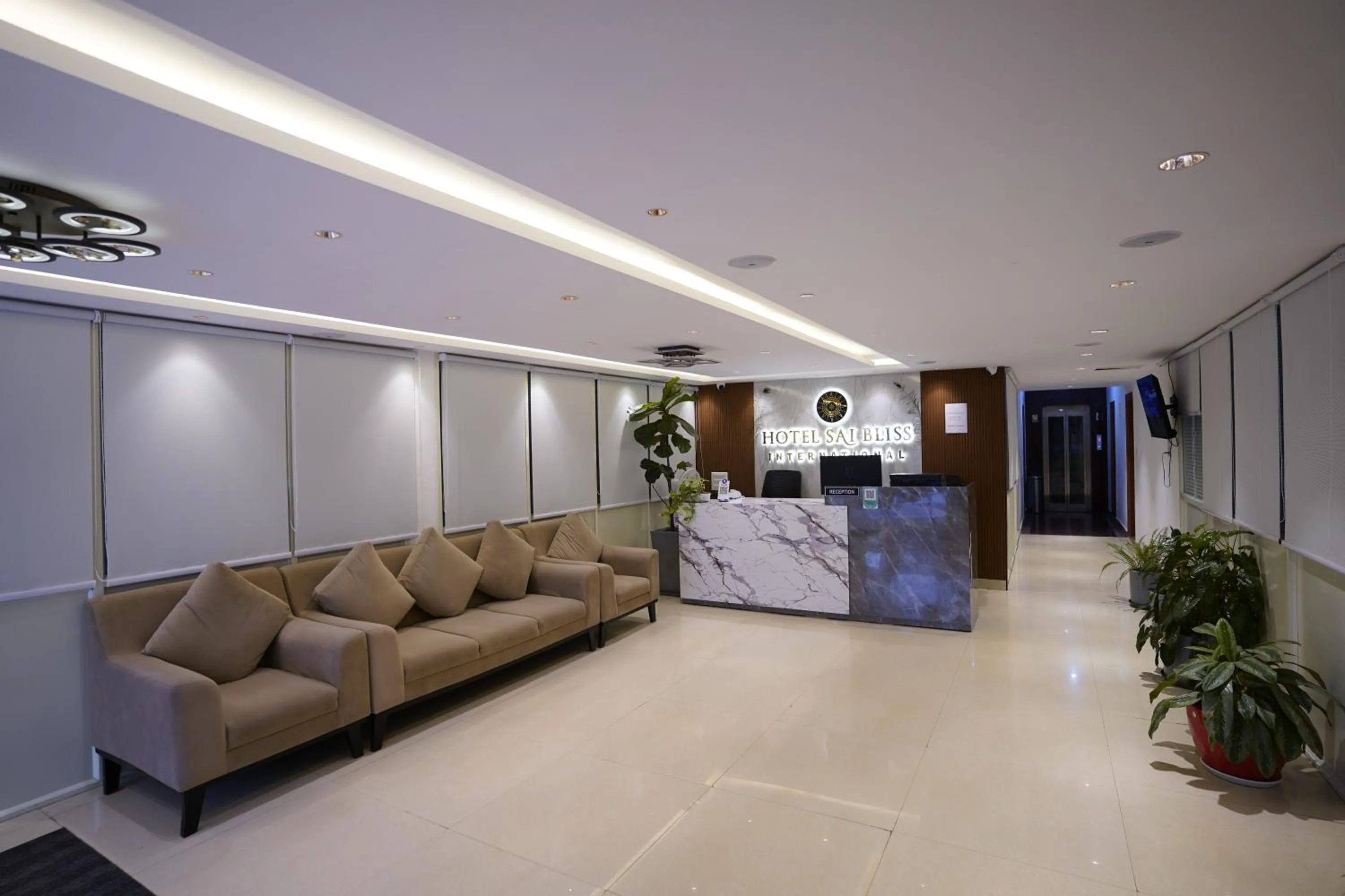 Lobby or reception in Sai Bliss International, Manyata Tech Park