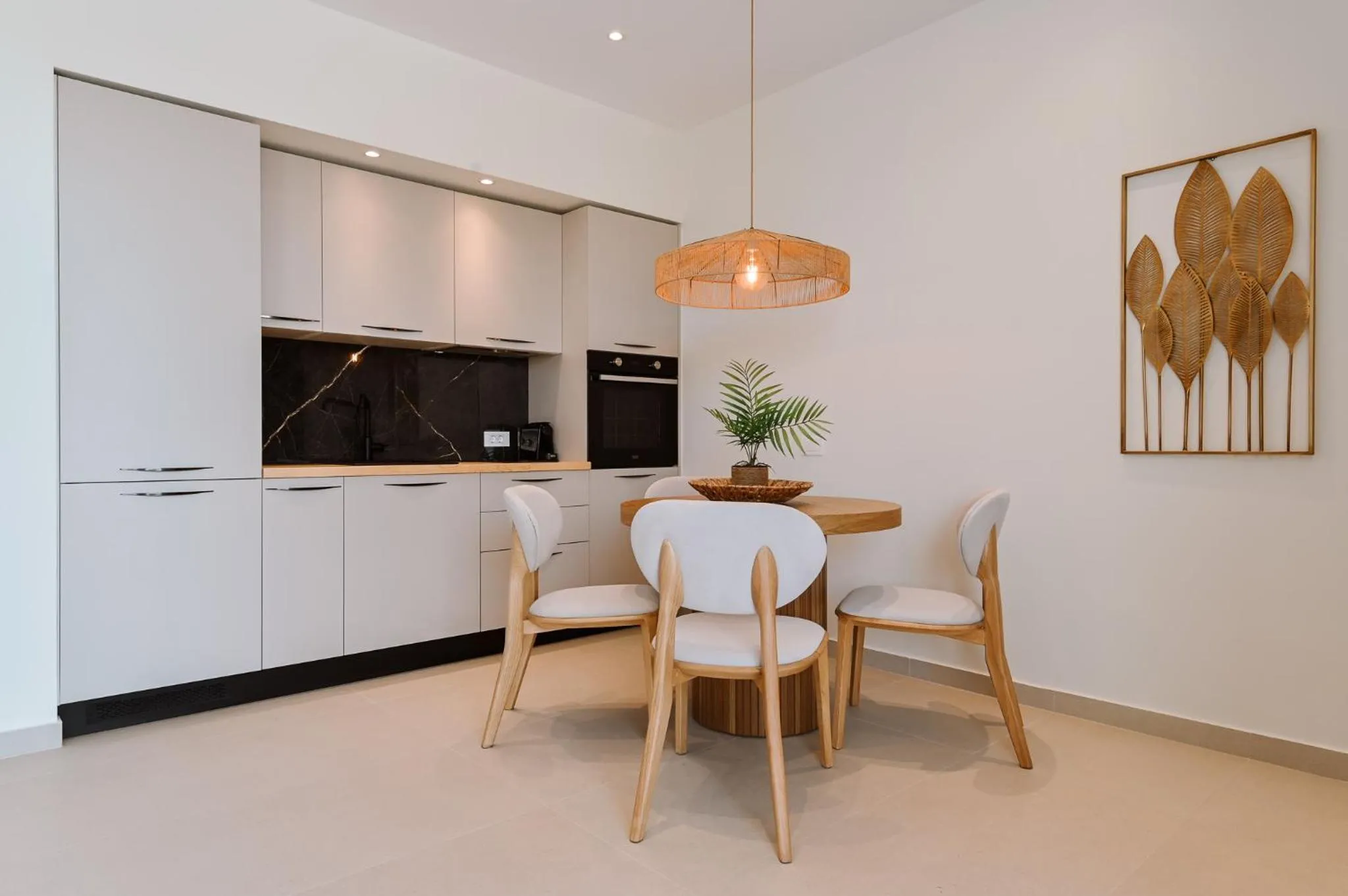 Kitchen or kitchenette in Melior Luxury Villas