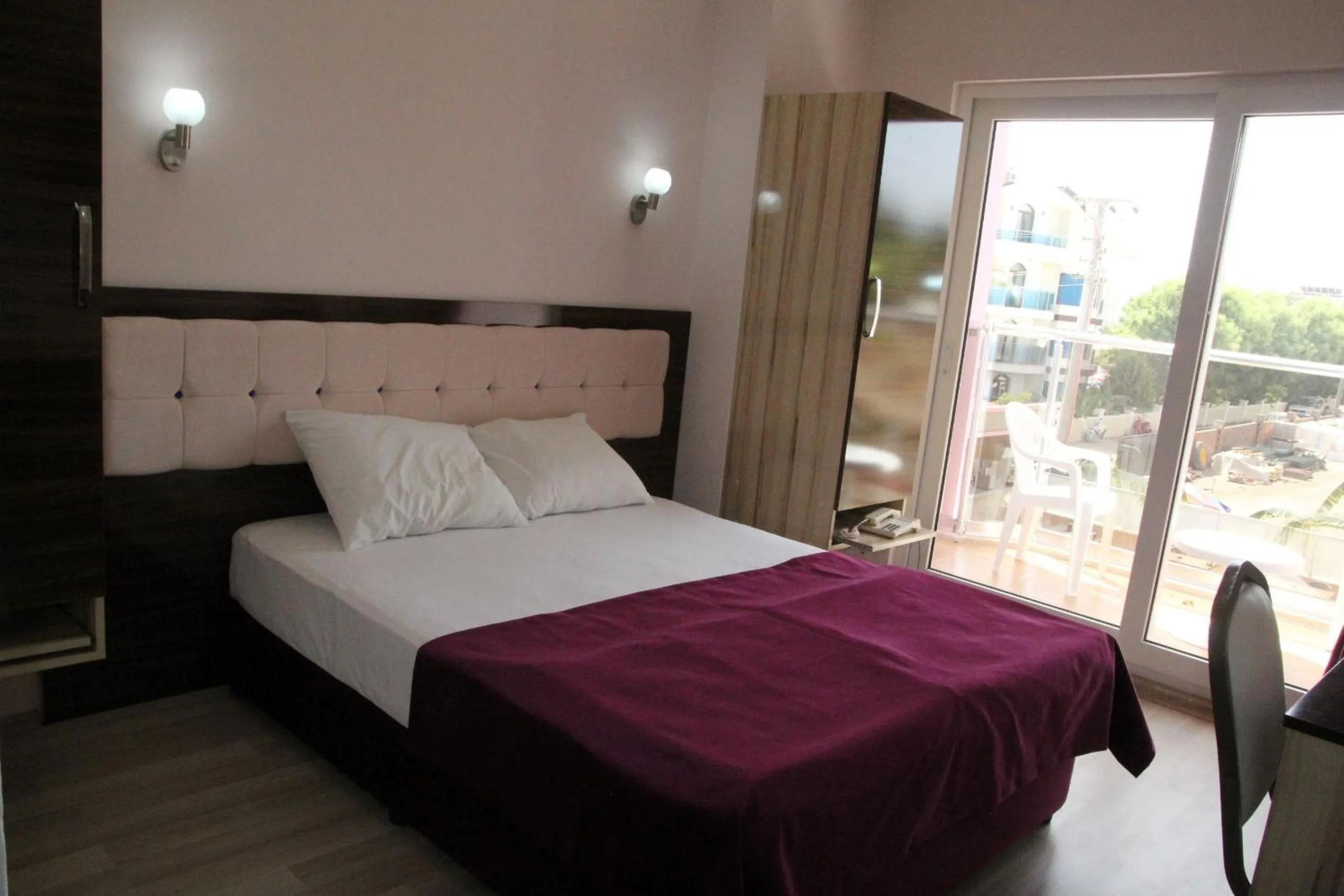 Bed in Rosy Hotel Marmaris