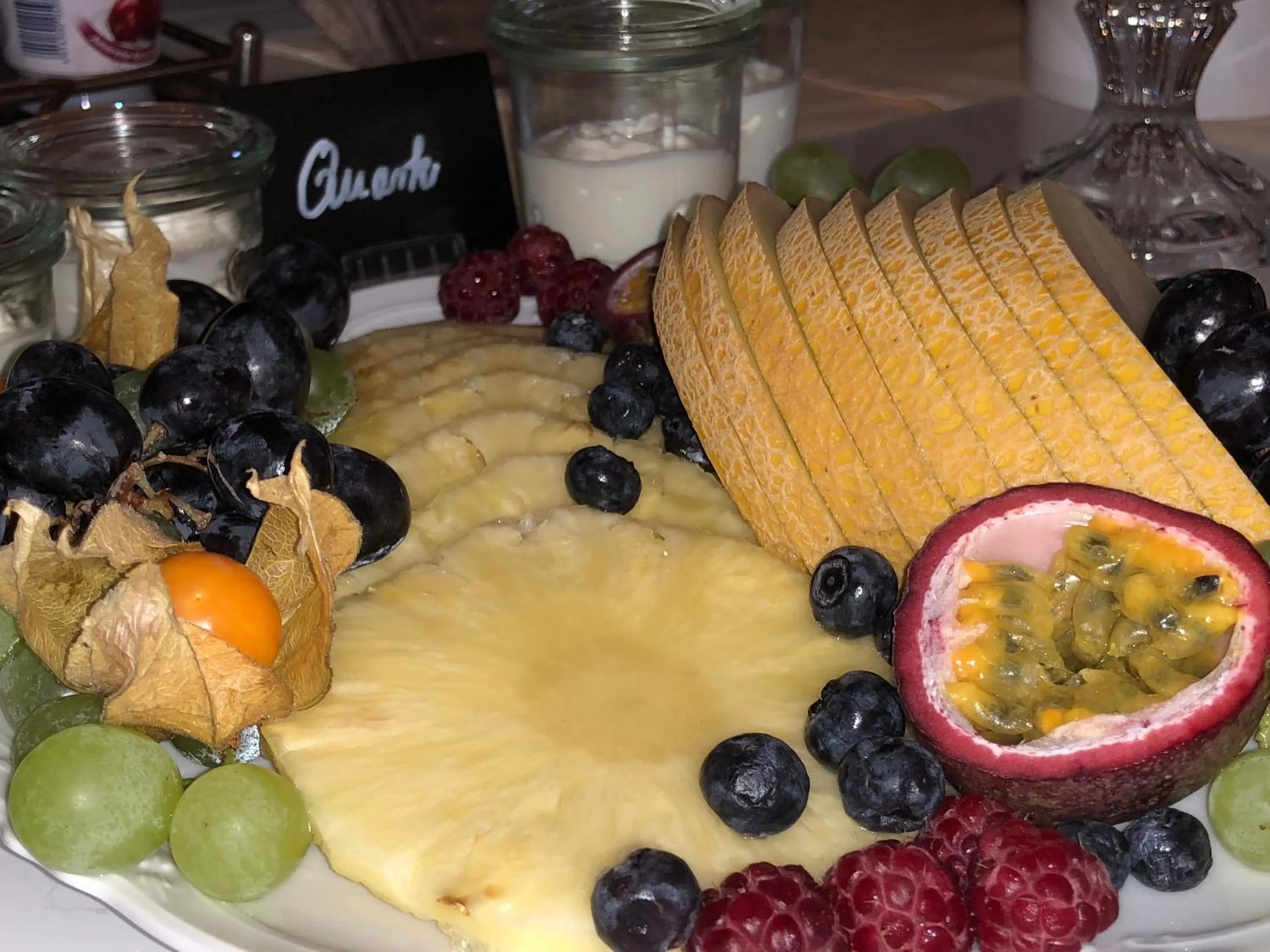 Continental breakfast in Weingut Bastian