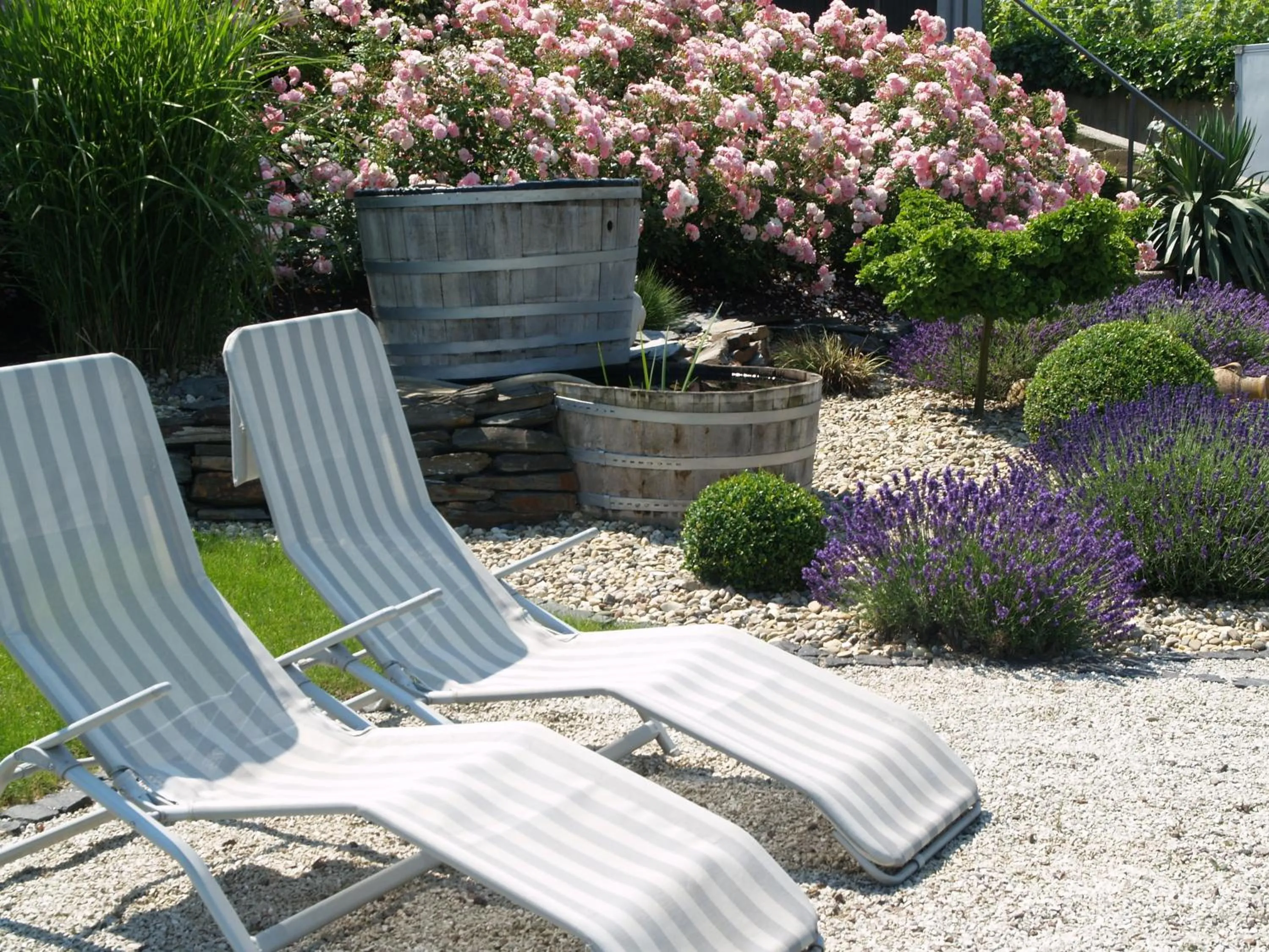 Garden in Weingut Bastian