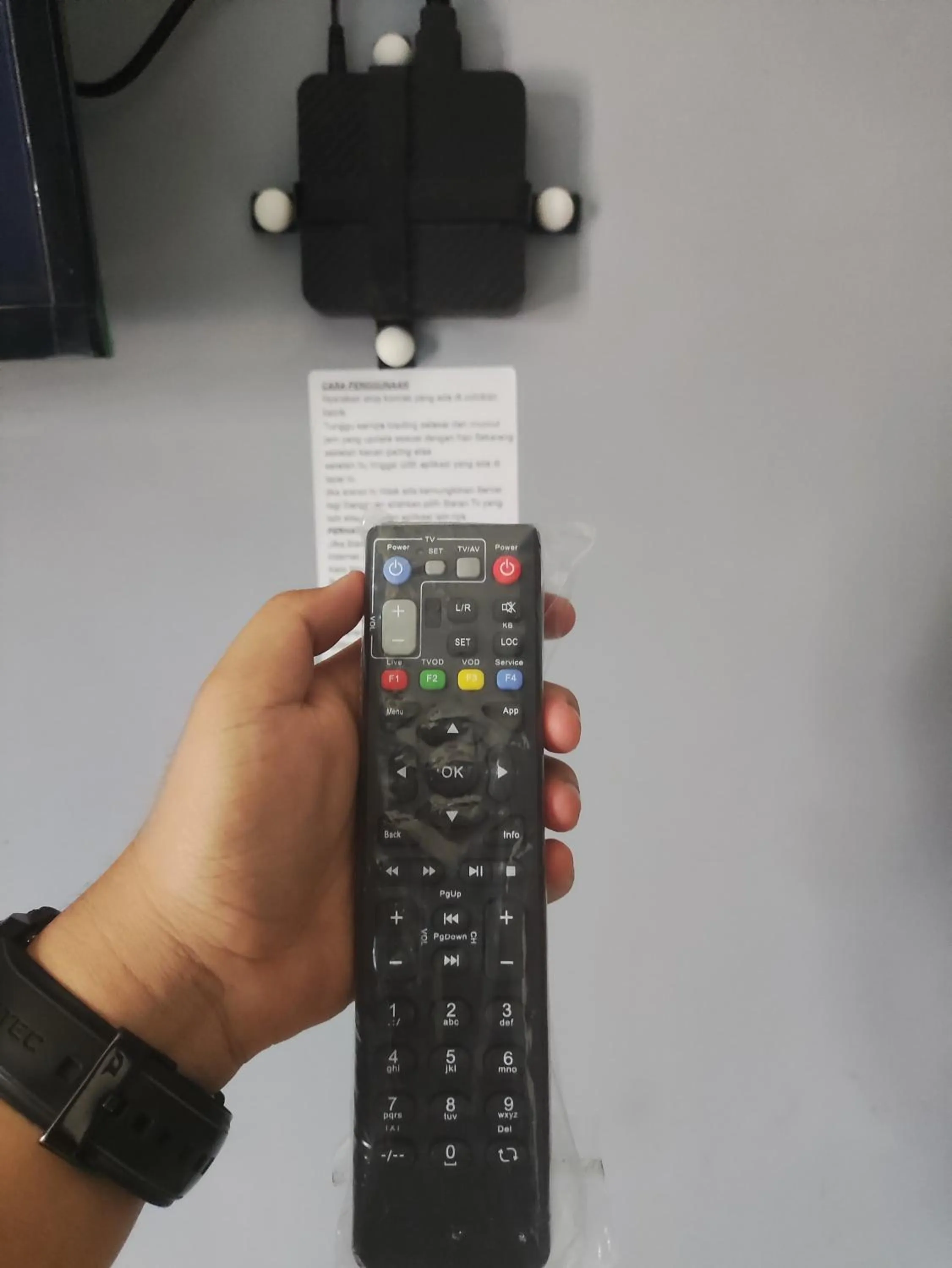 Communal lounge/ TV room in Hotel Cibening