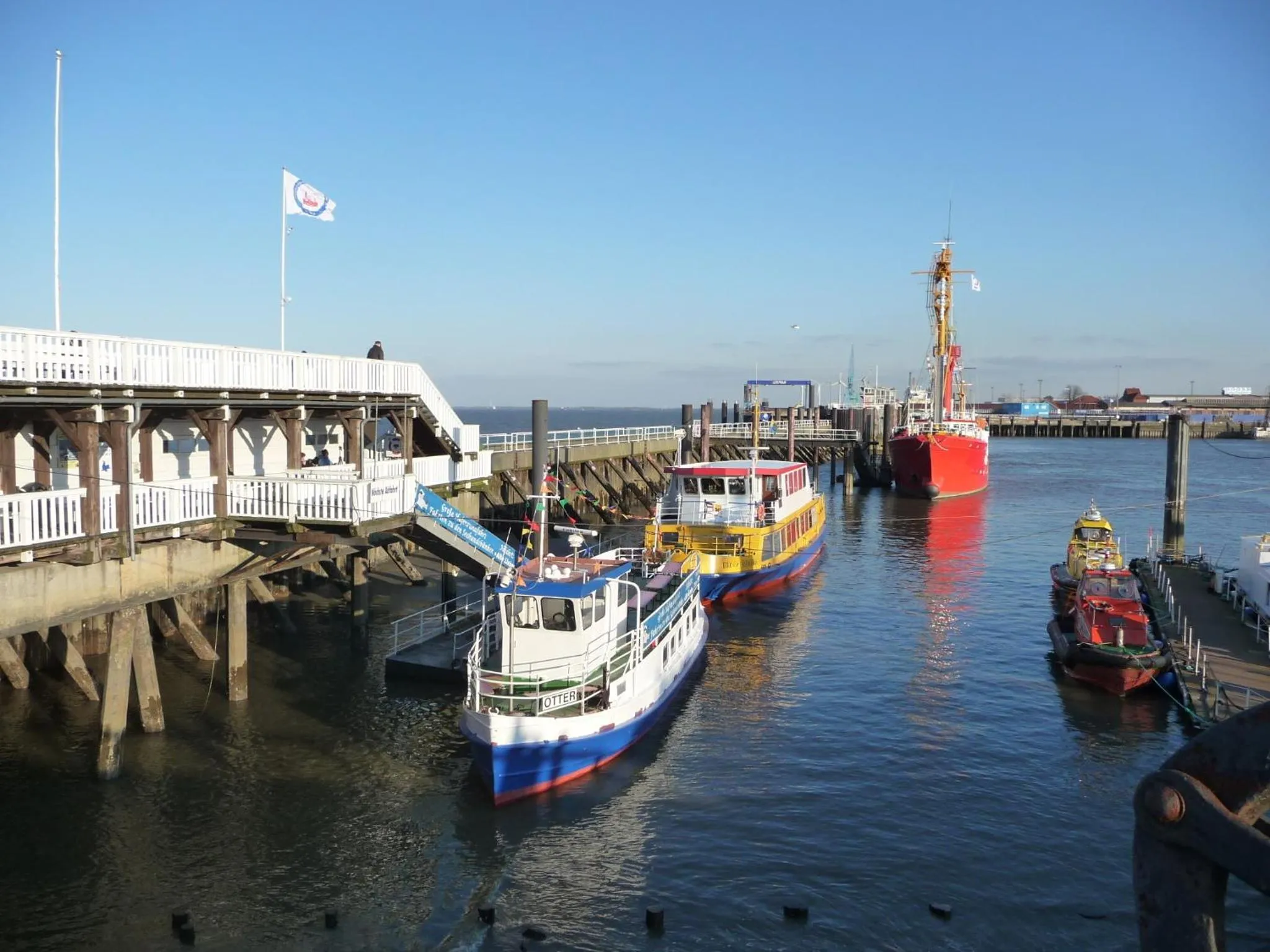 Area and facilities in Pension Döser Strand