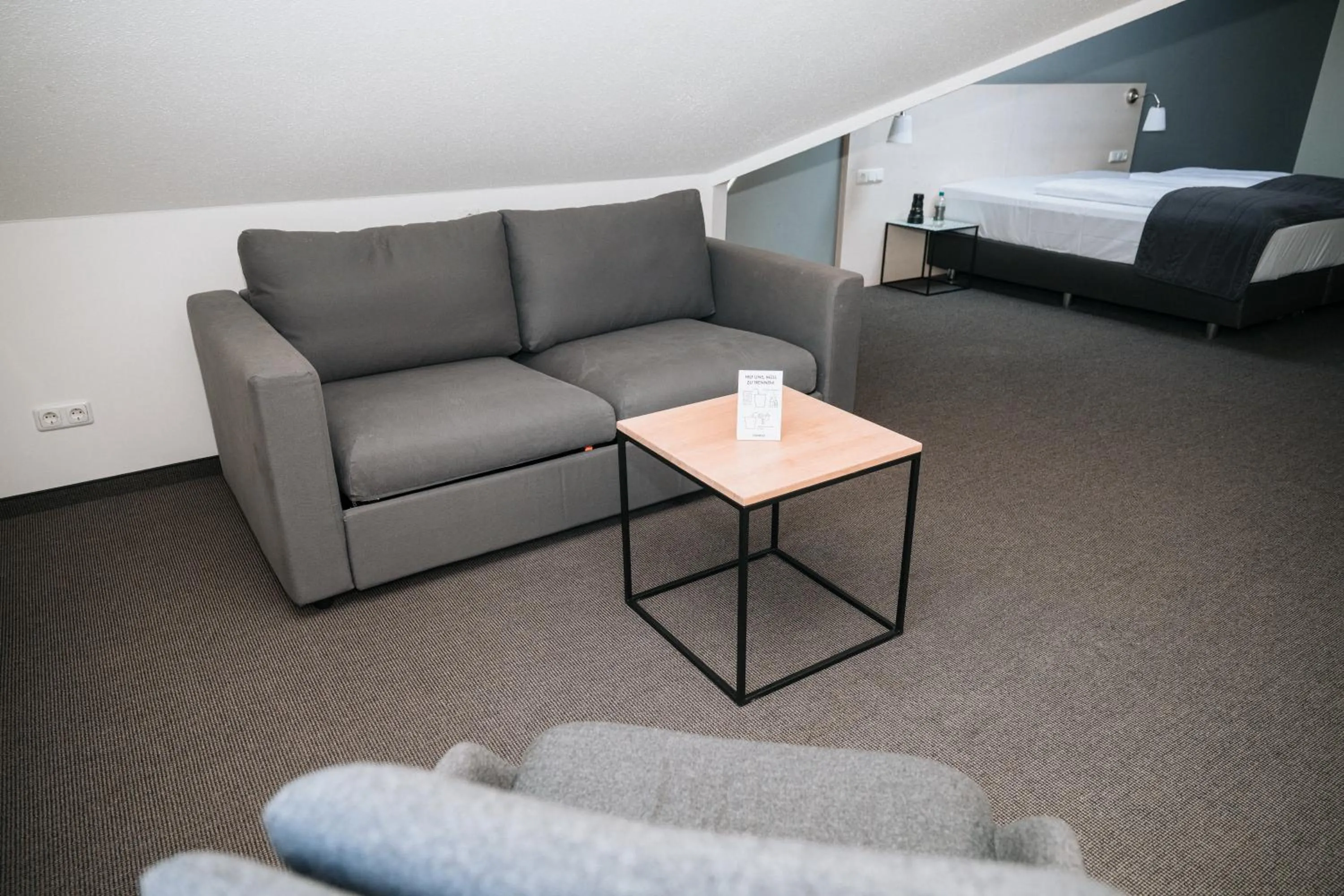 Photo of the whole room, Bed in Alpenglühen Smart Hotel