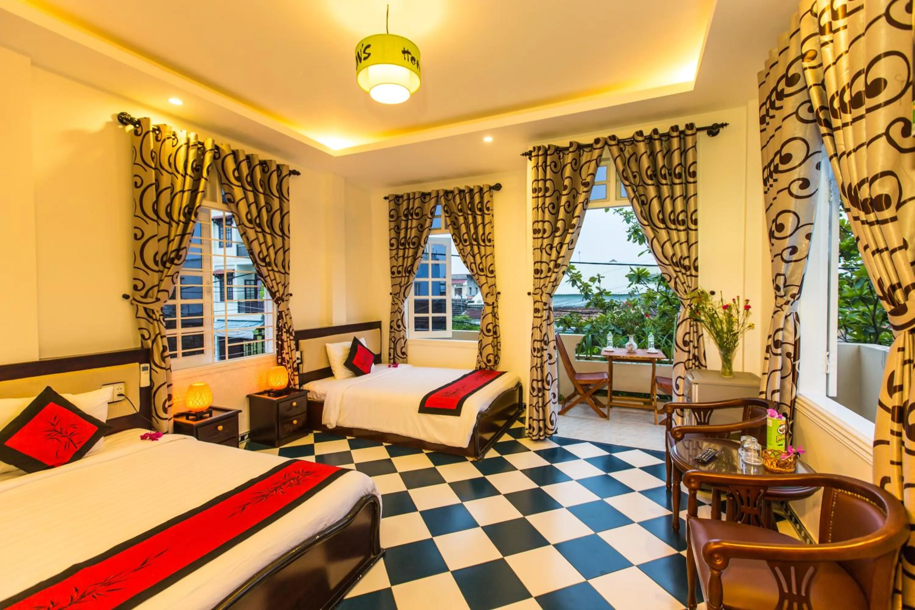 Photo of the whole room, Bed in Moon's Homestay