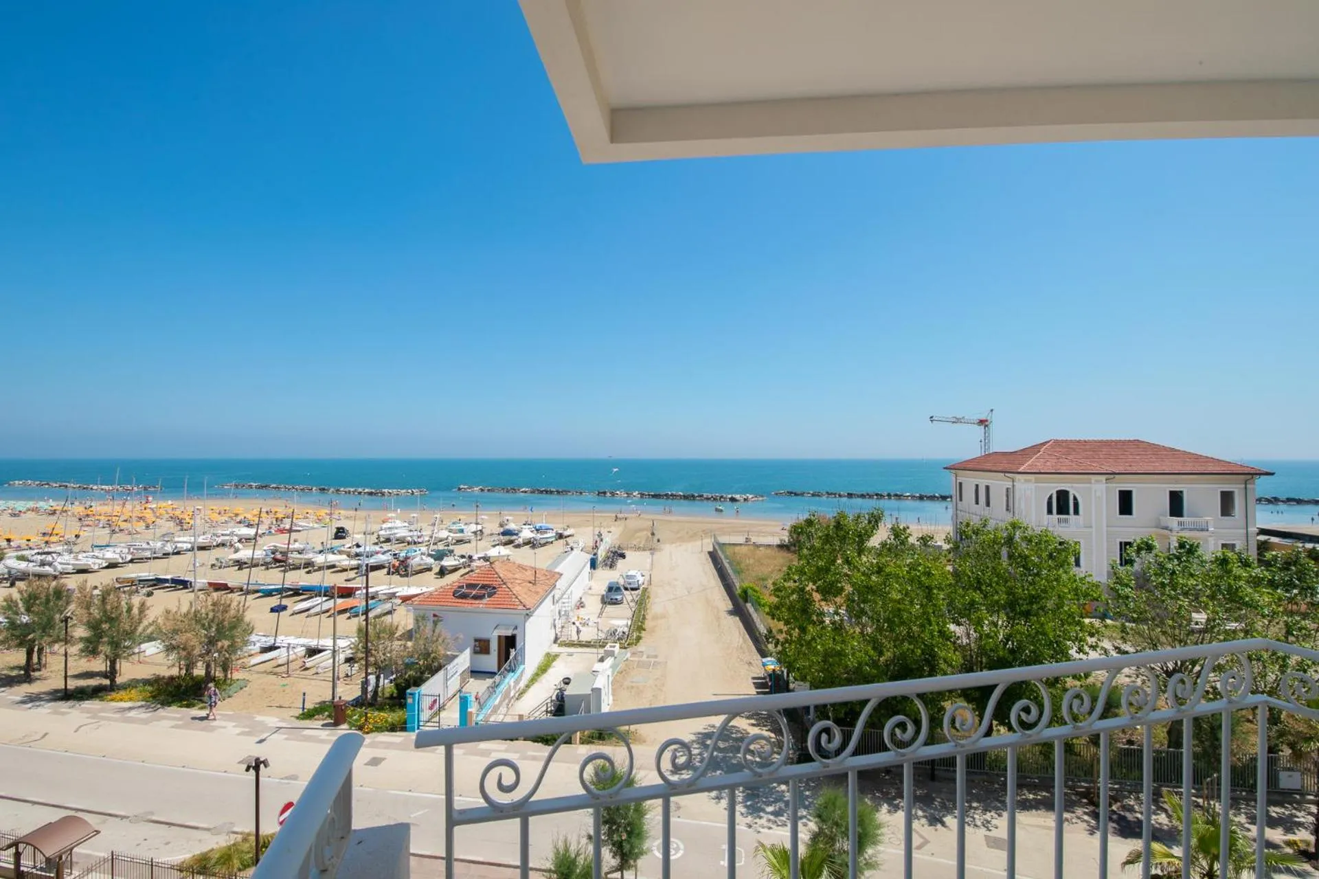 Balcony/Terrace in Hotel Albatros