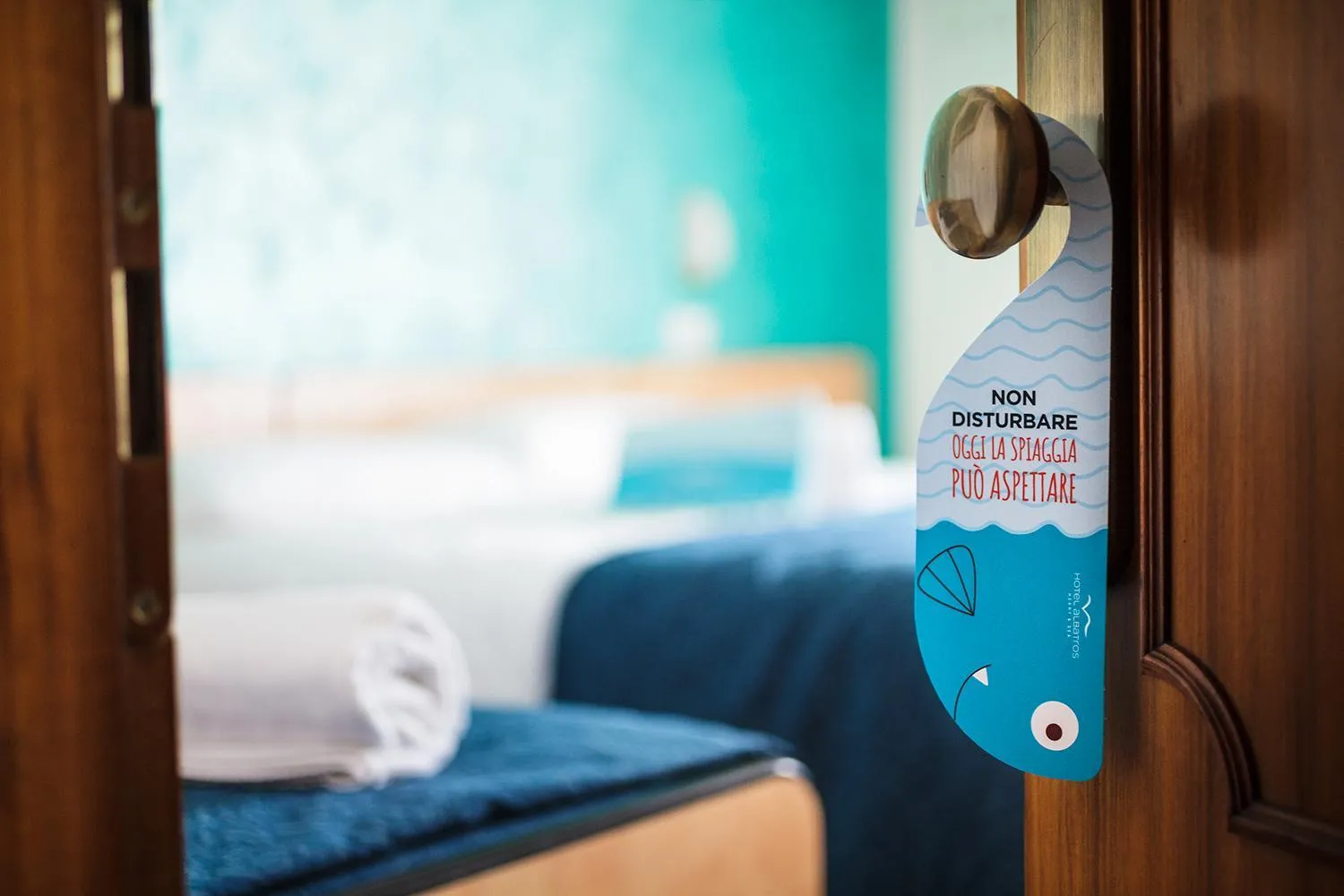 Bedroom, Bed in Hotel Albatros