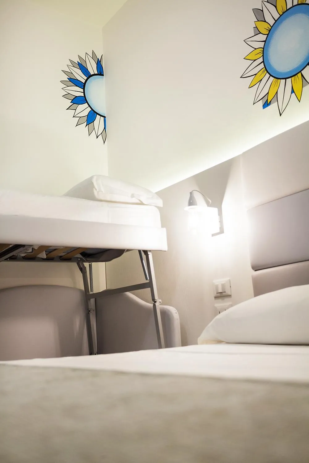 Bedroom, Bed in Hotel Albatros