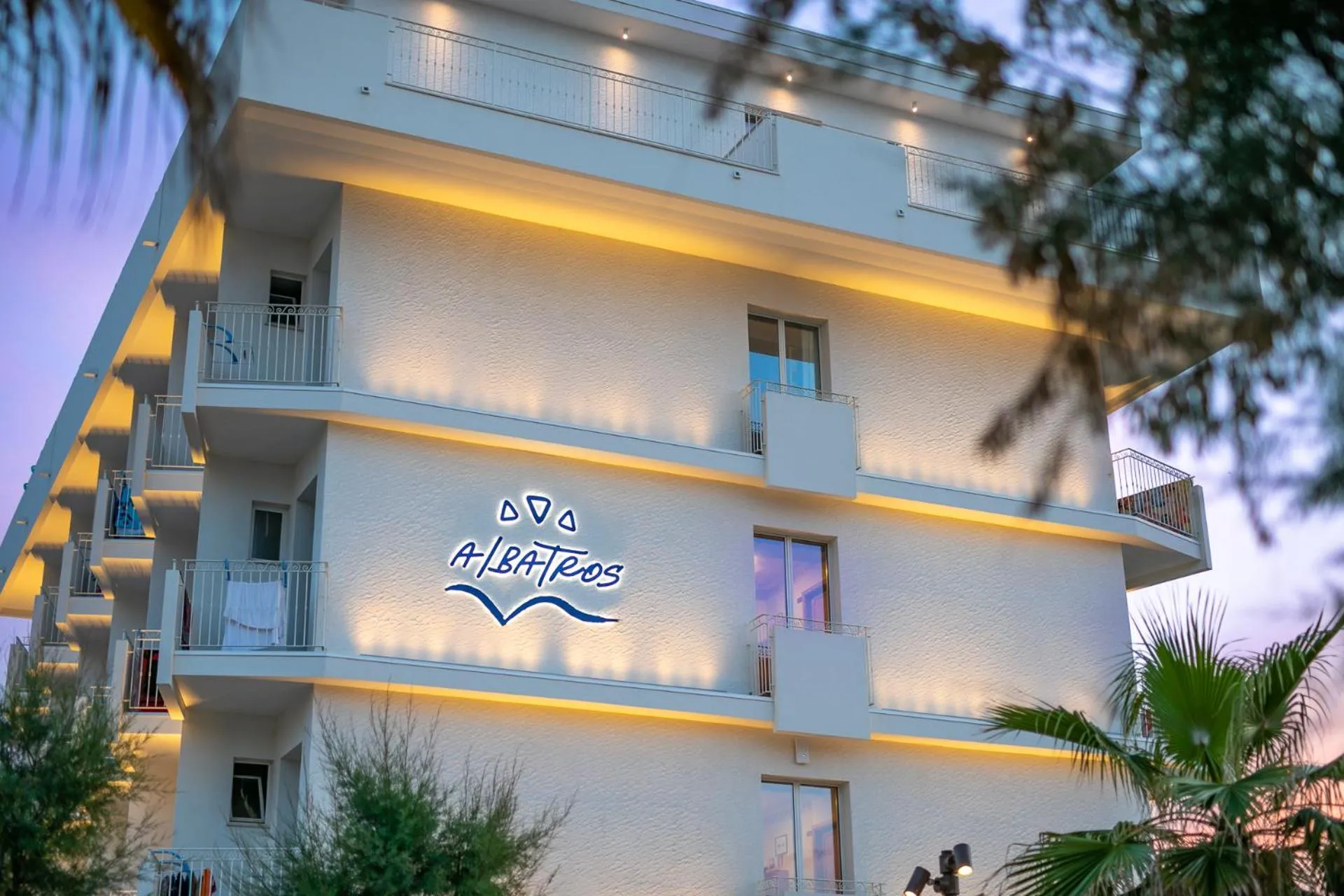 Property building in Hotel Albatros