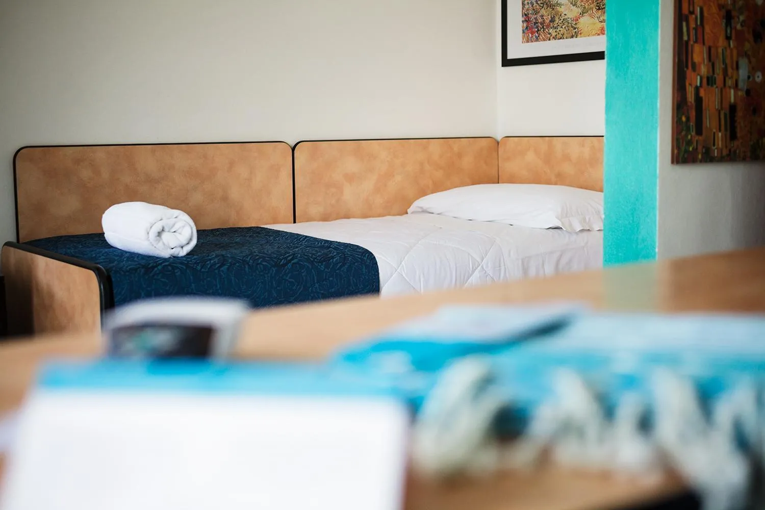 Bedroom, Bed in Hotel Albatros