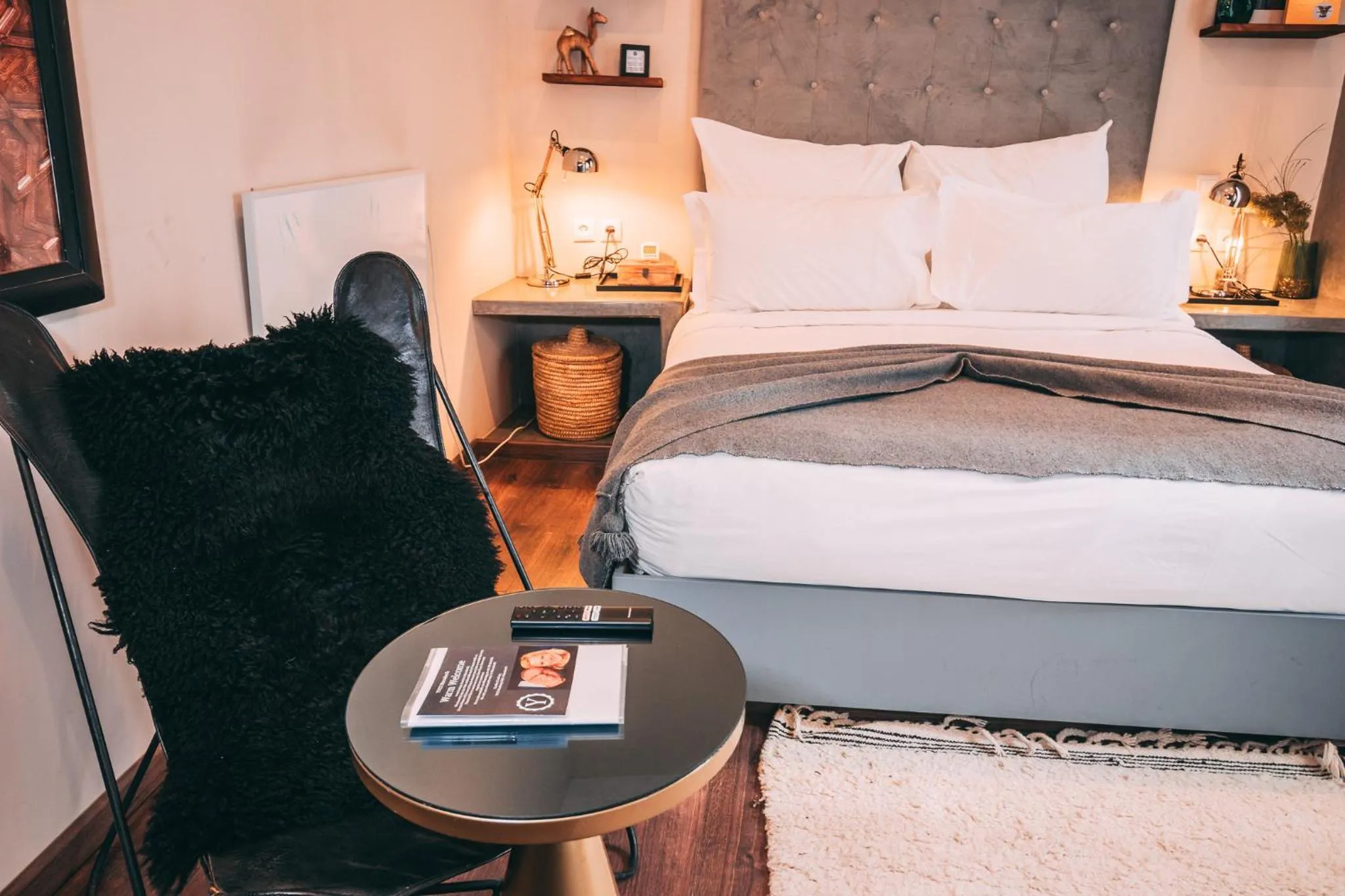 Bed in YVES Marrakech
