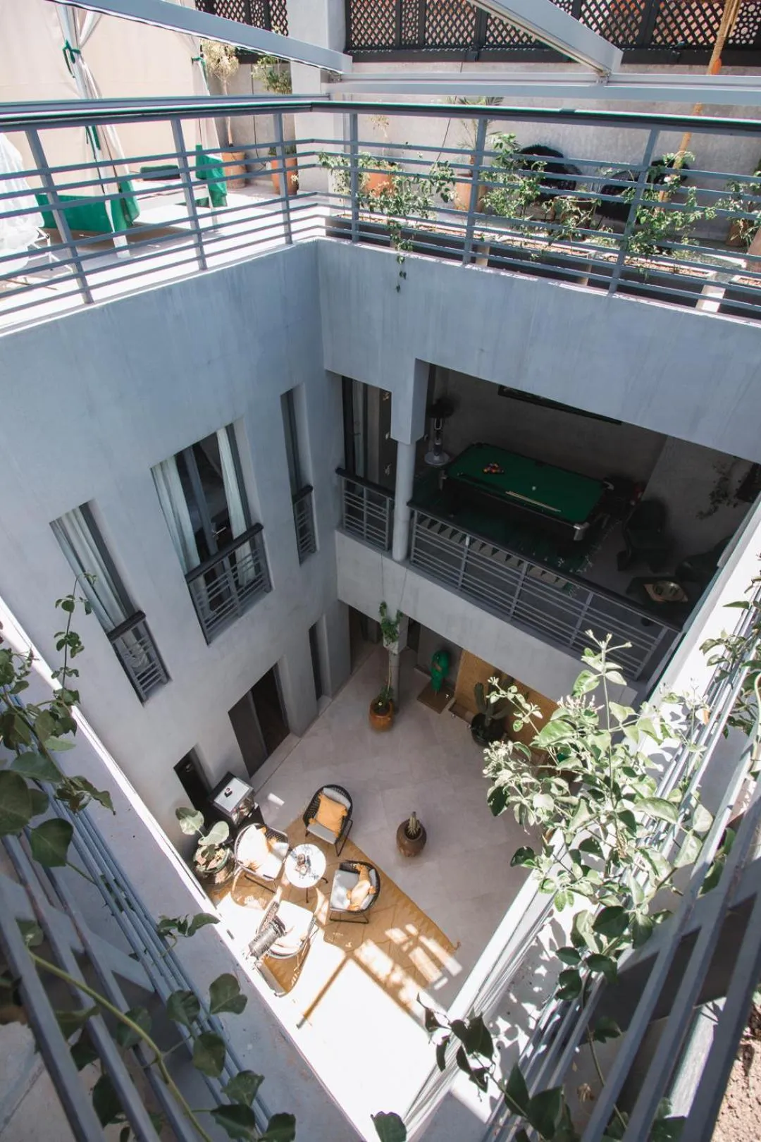 Patio in YVES Marrakech