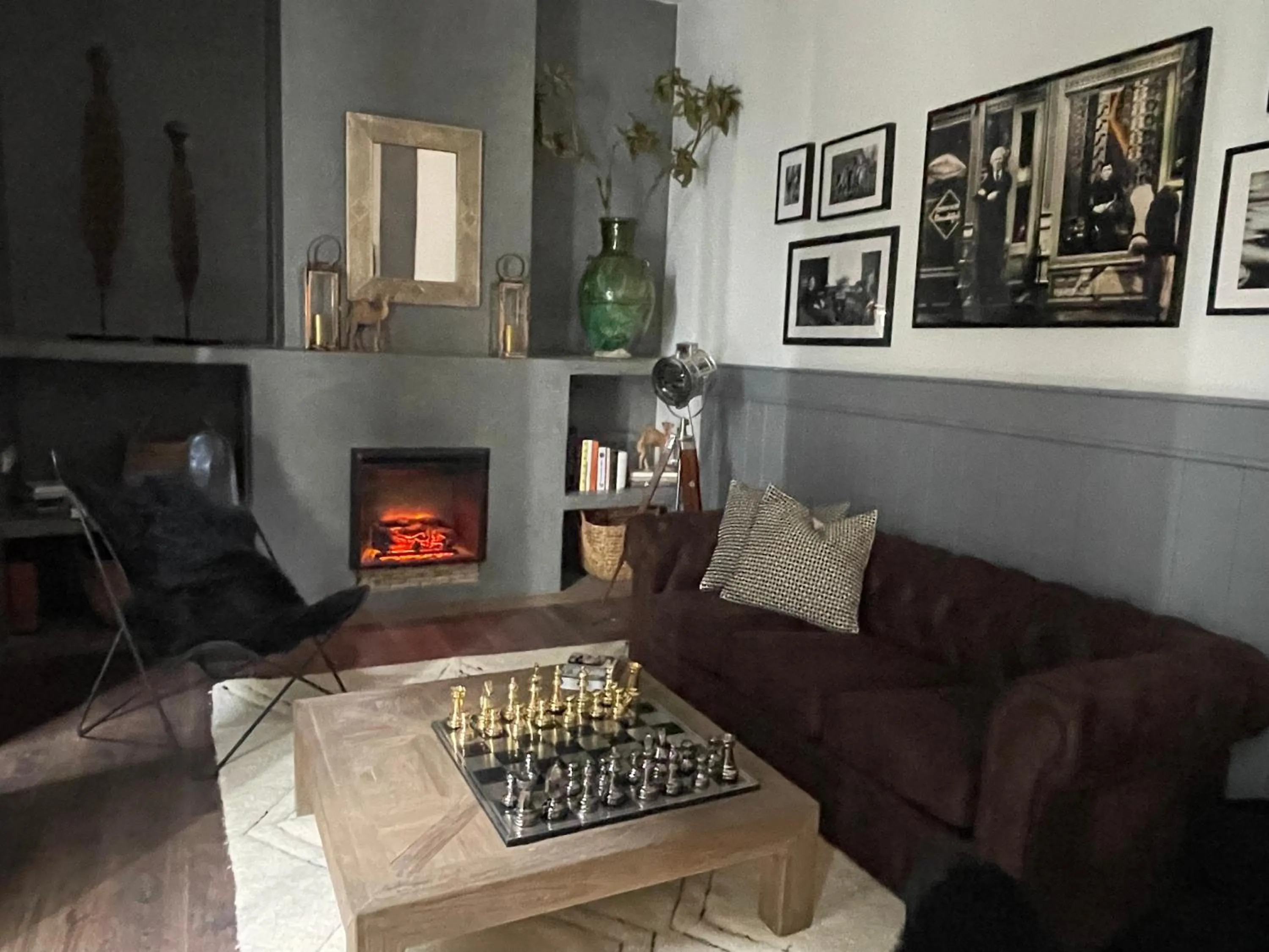 Communal lounge/ TV room in YVES Marrakech