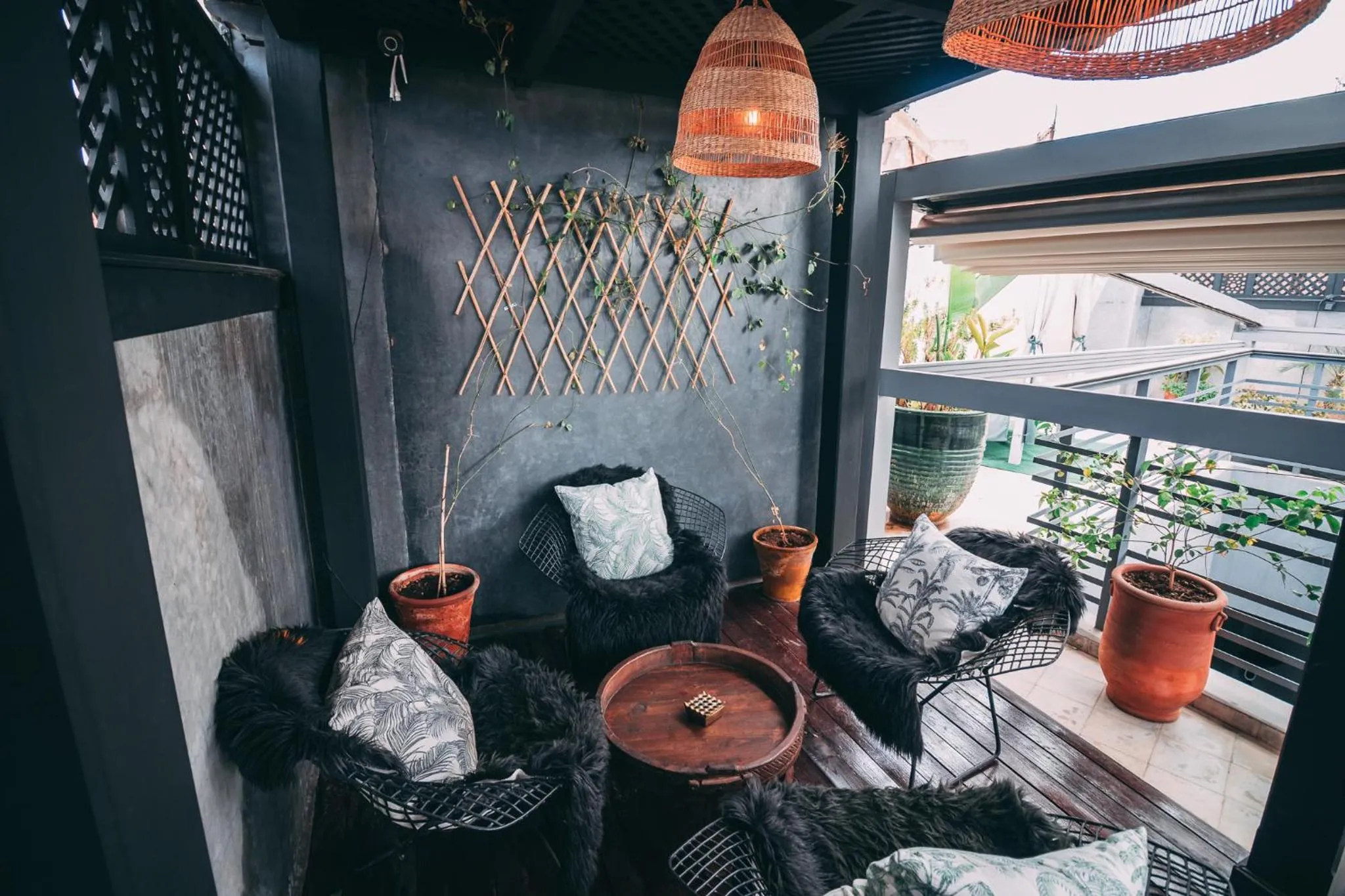 Balcony/Terrace in YVES Marrakech
