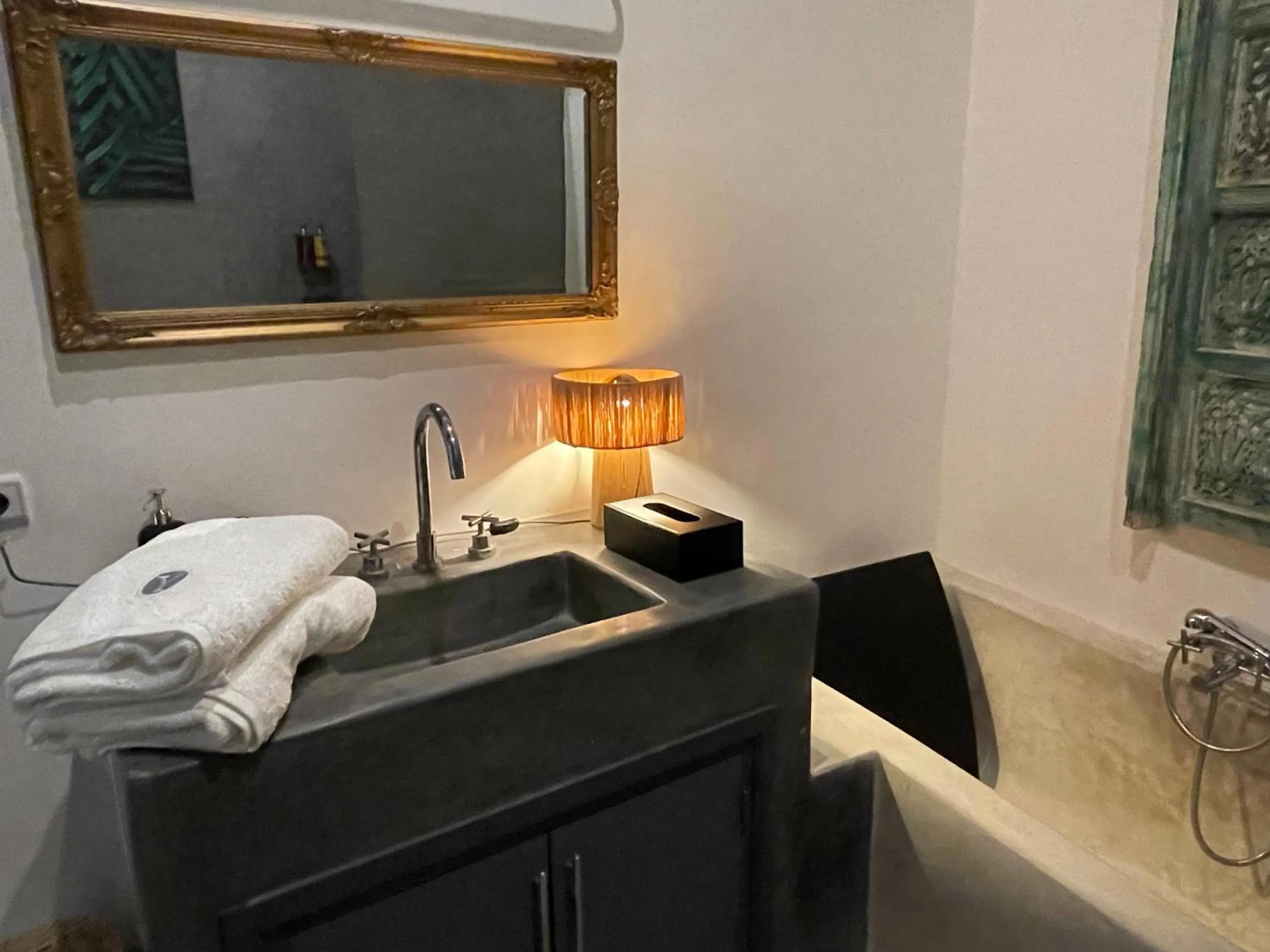 Bathroom, Bed in YVES Marrakech