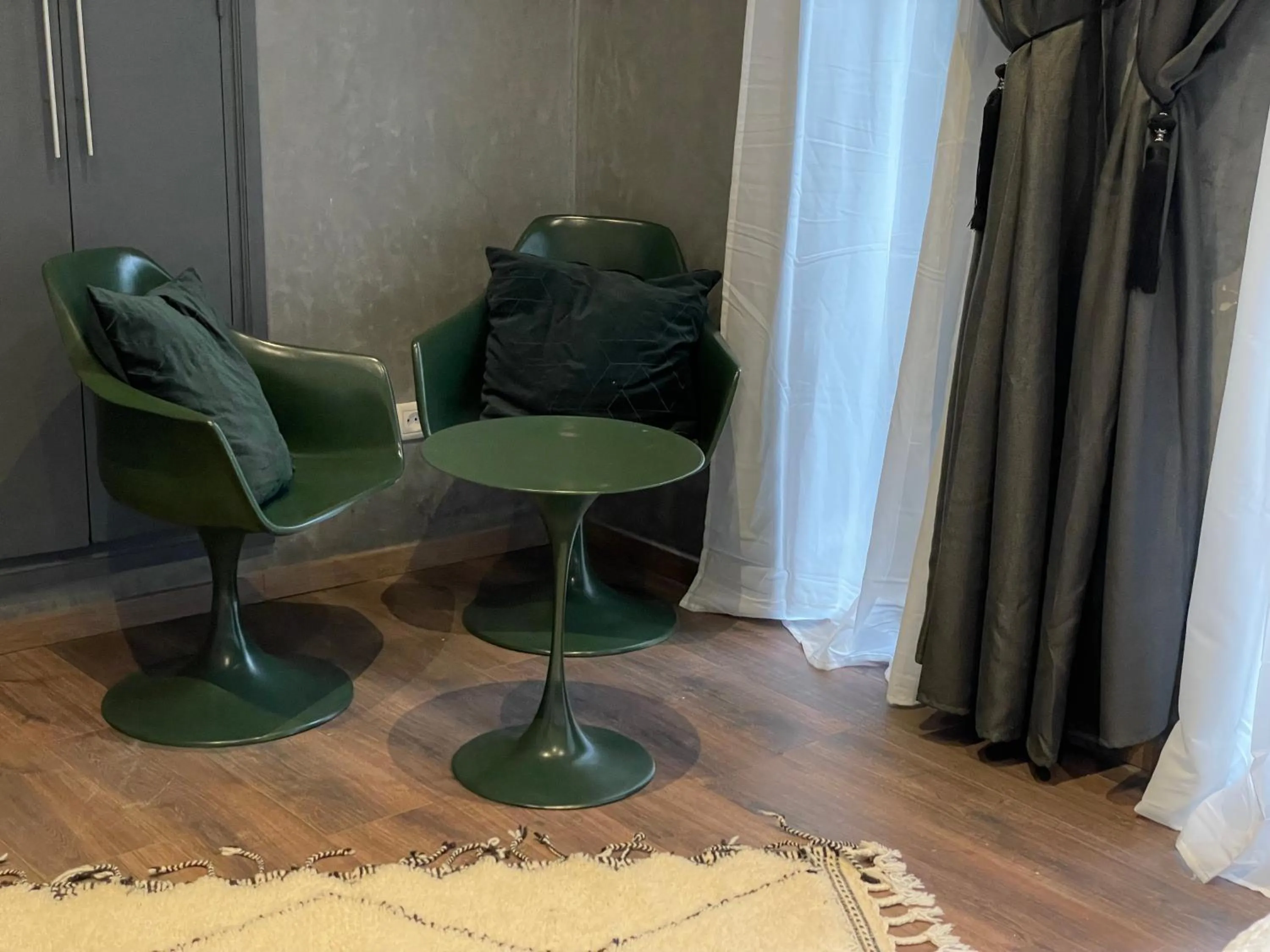 Seating area in YVES Marrakech