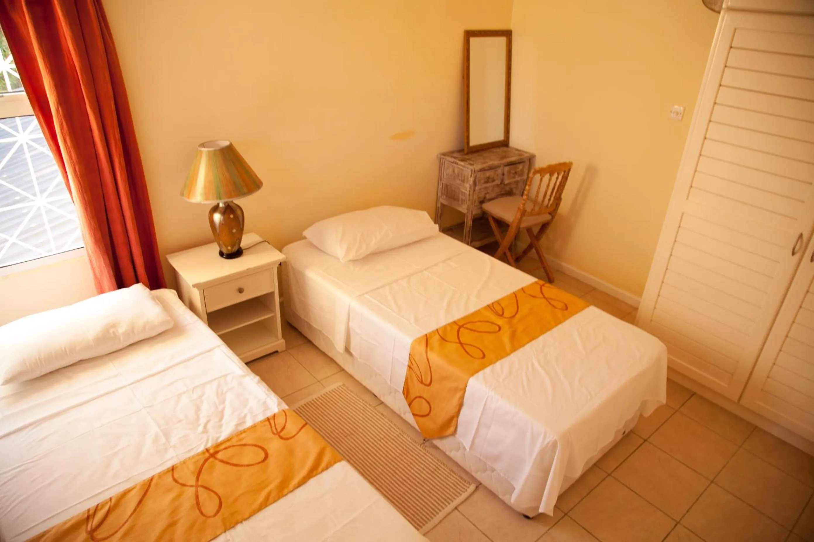 Bedroom, Bed in Residence Monte-Cristo