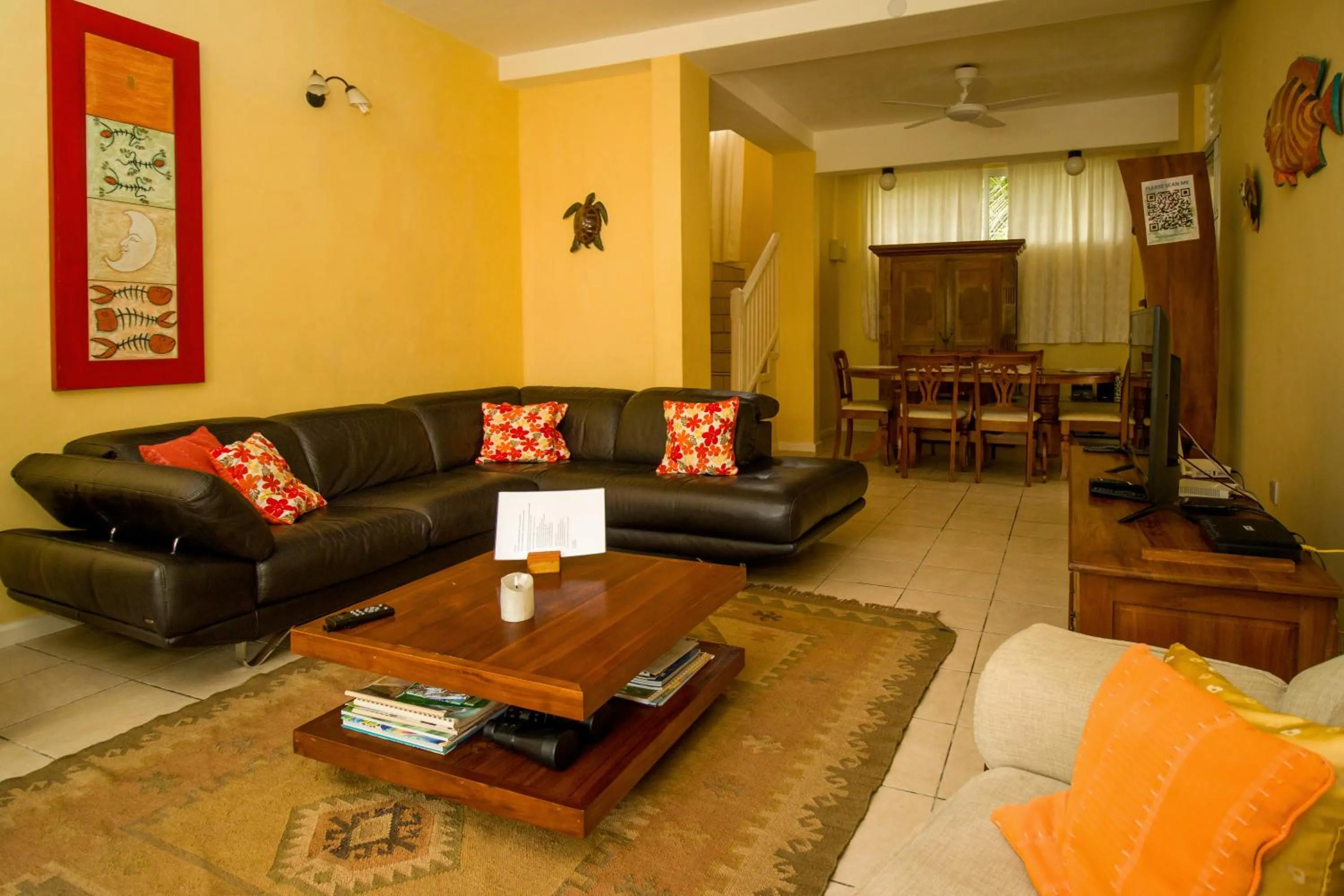 Seating area in Residence Monte-Cristo
