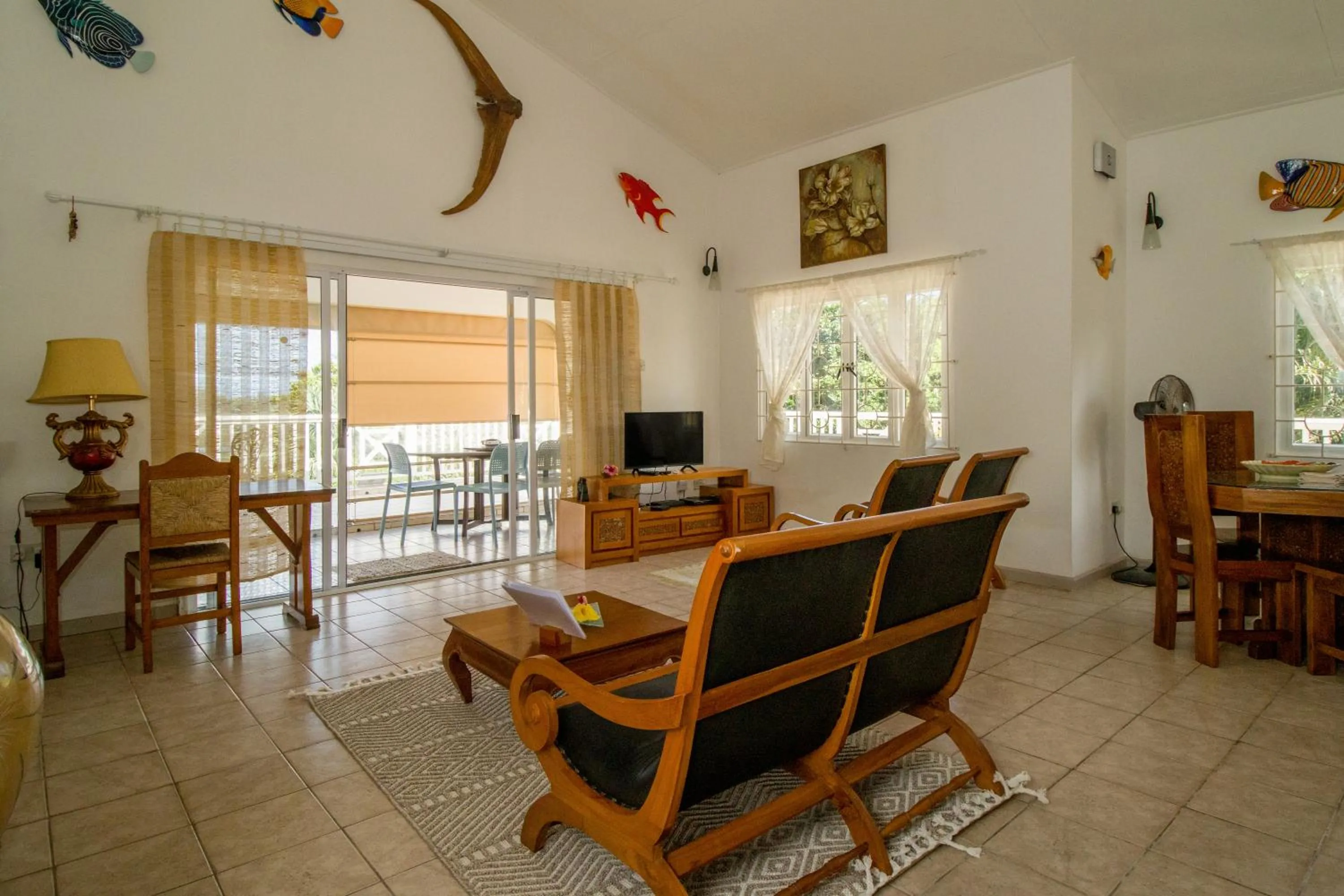 Seating area in Residence Monte-Cristo