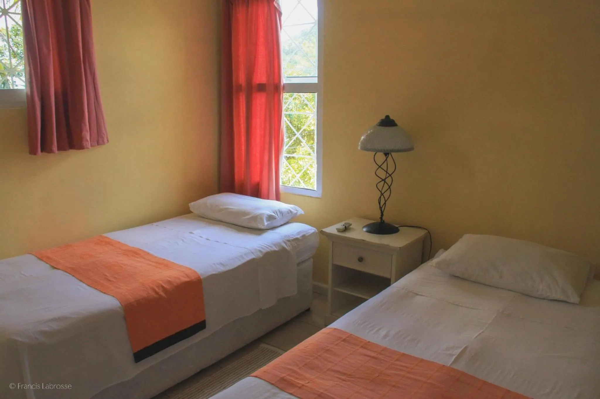 Bedroom, Bed in Residence Monte-Cristo