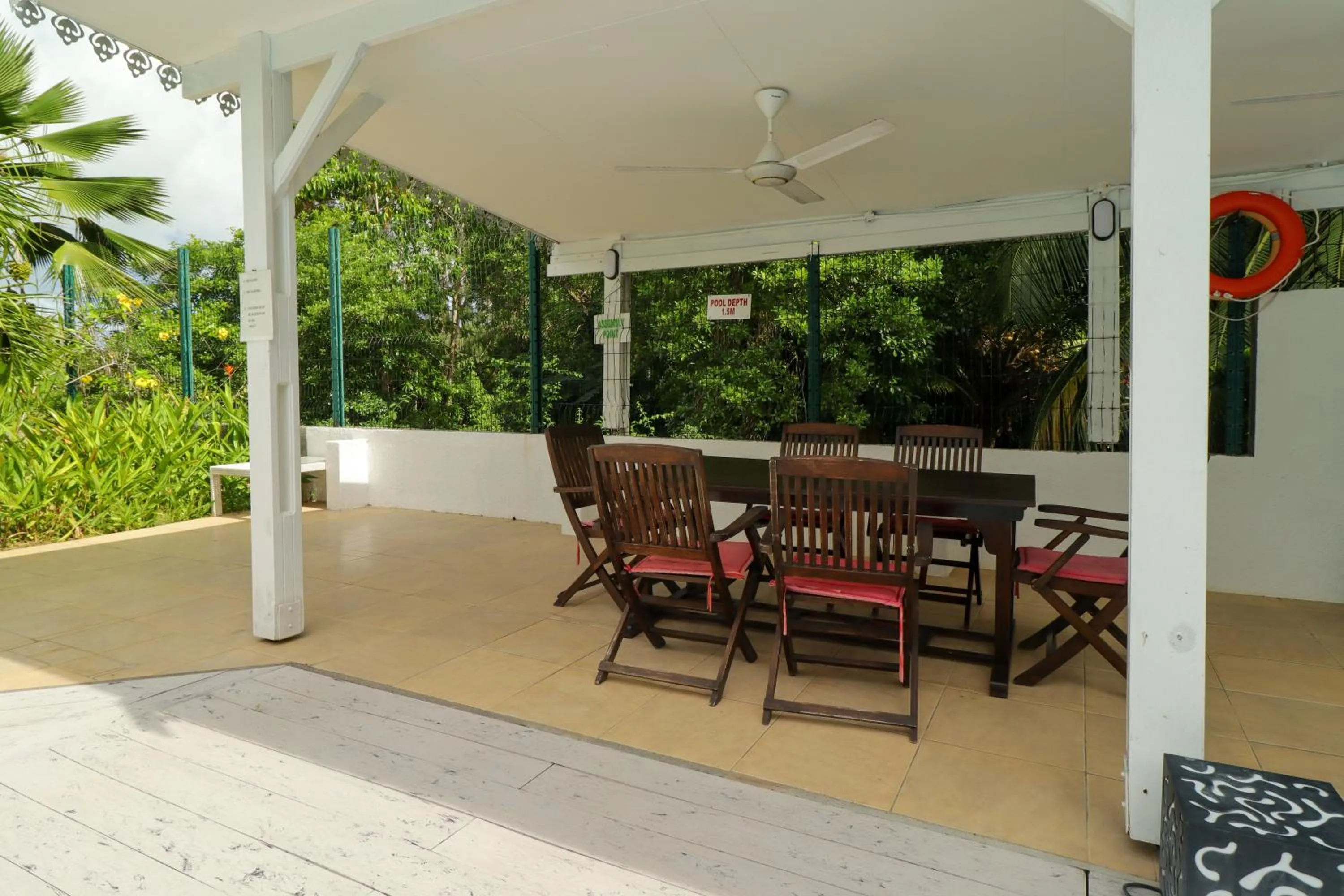Dining area in Residence Monte-Cristo