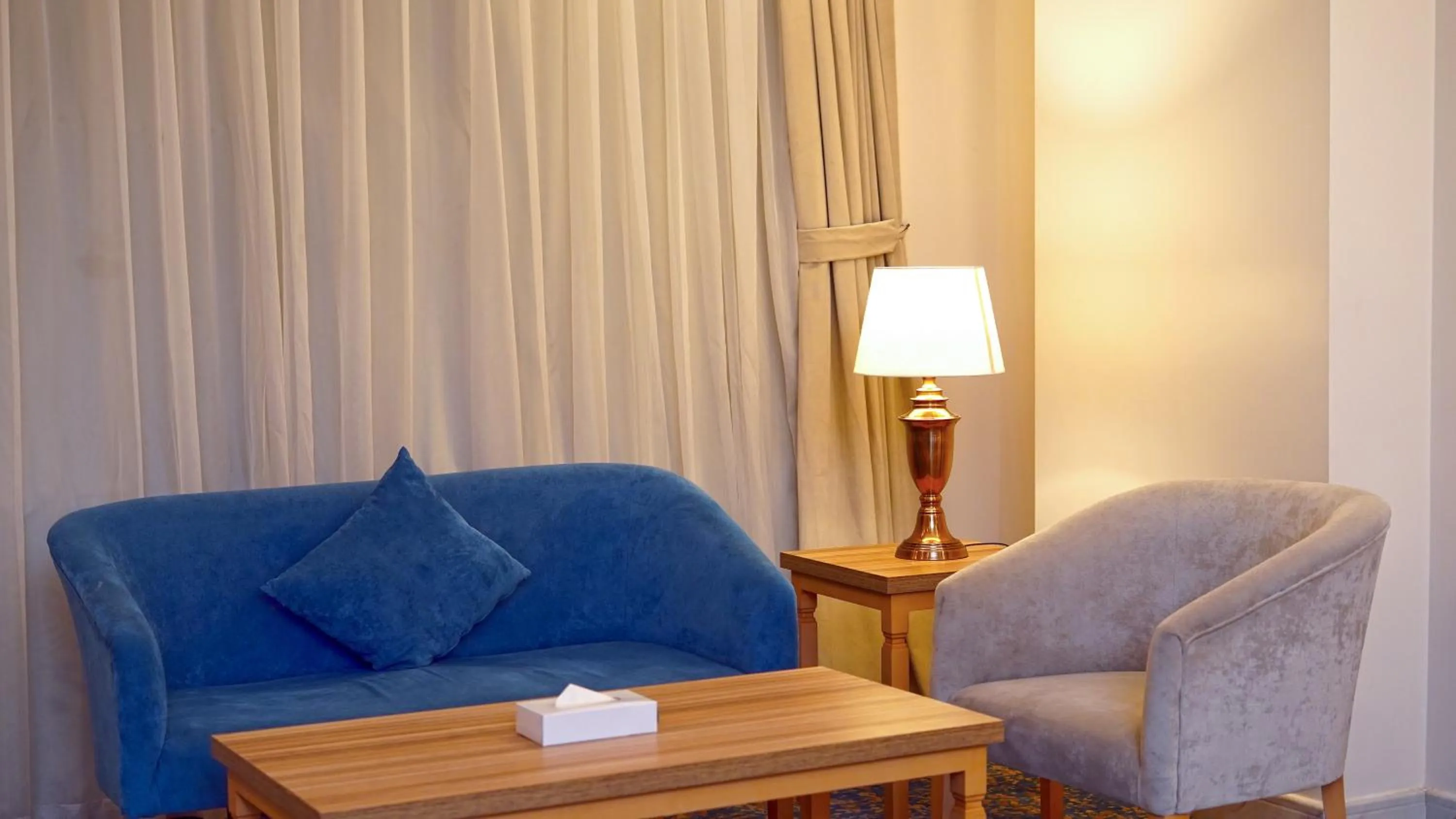 Seating area in Casa Diora Hotel Al Naseem