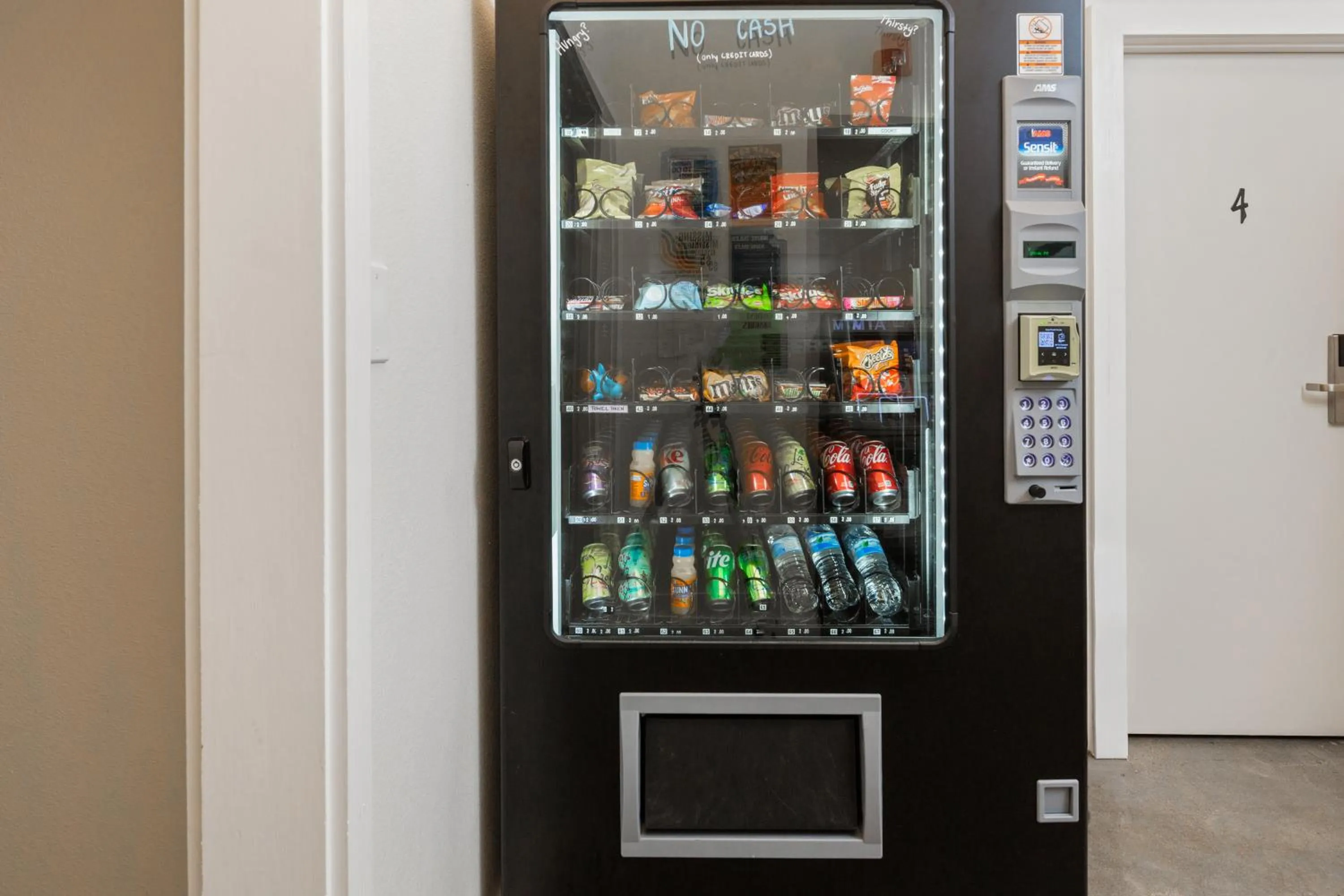 vending machine in ITH Santa Barbara Surf Hostel