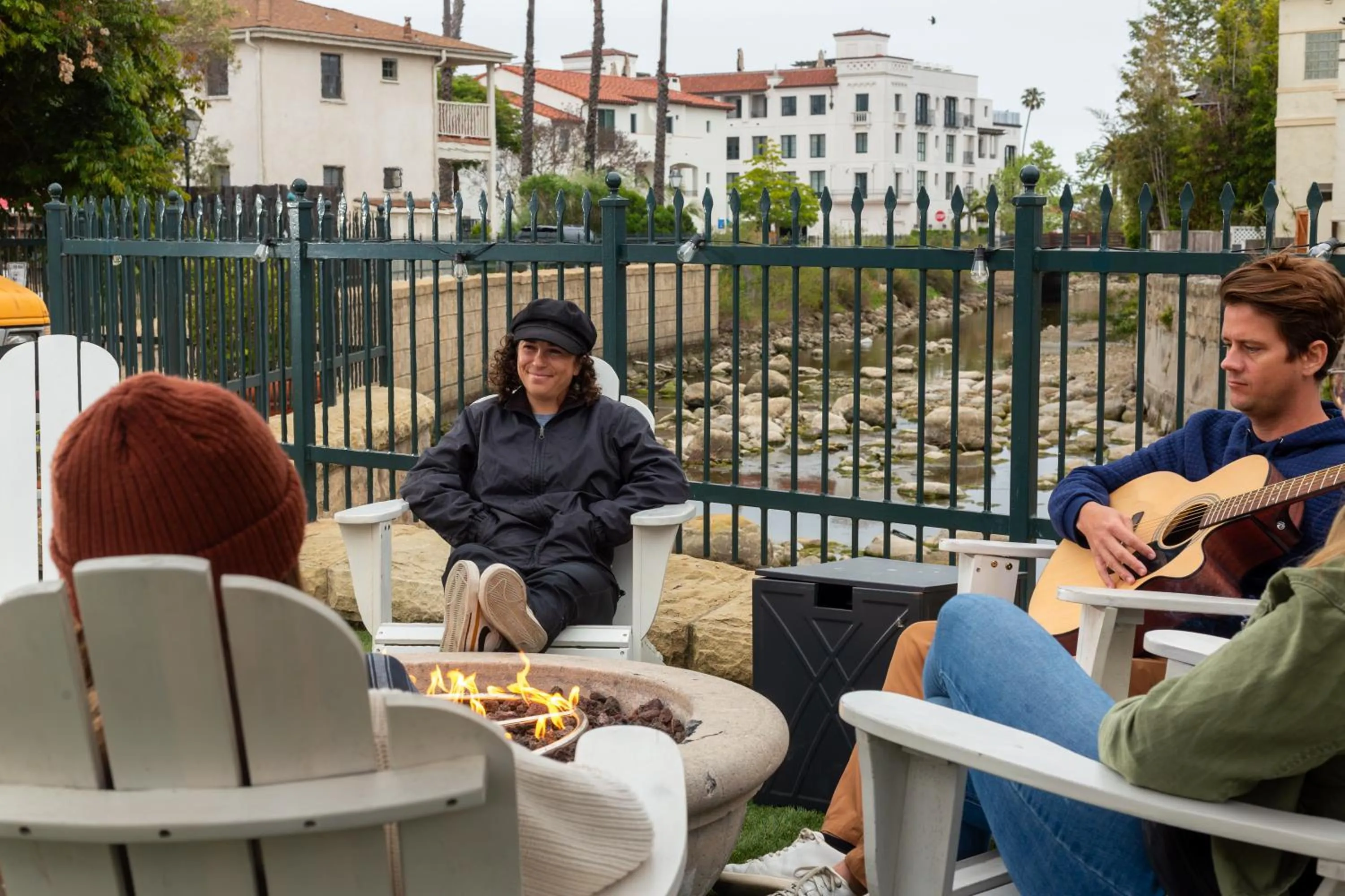 Guests in ITH Santa Barbara Surf Hostel