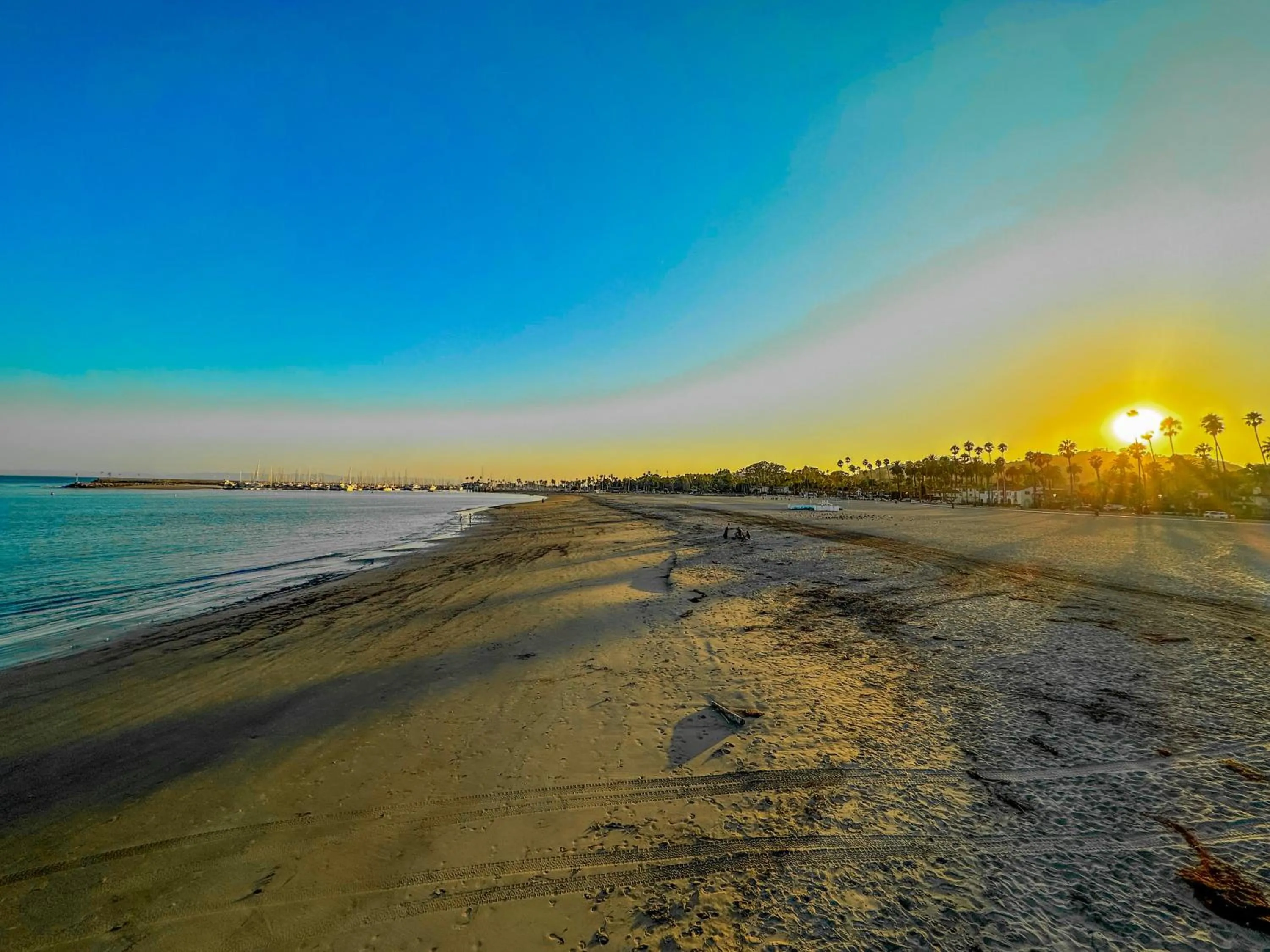 Beach in ITH Santa Barbara Surf Hostel