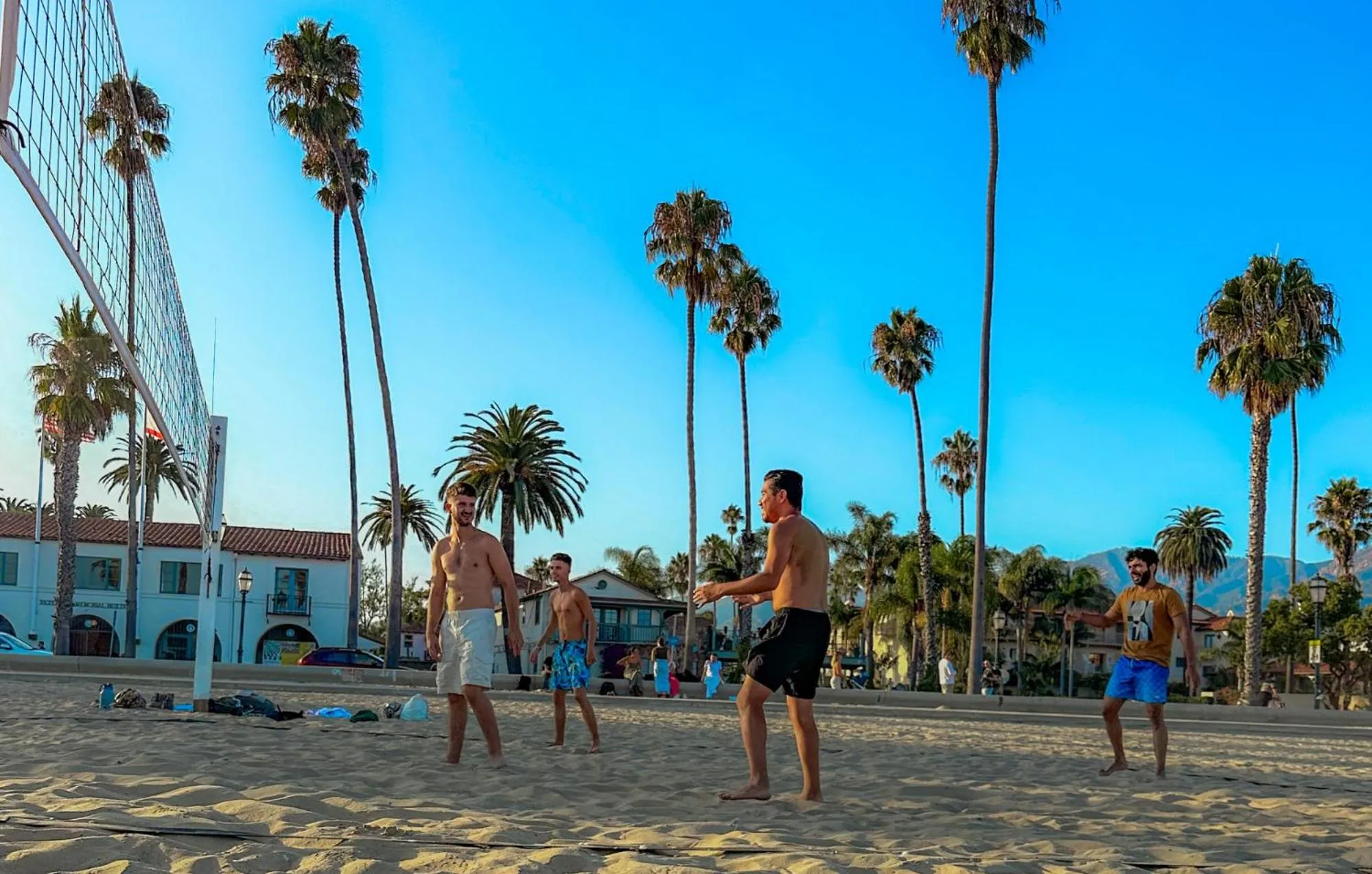Beach in ITH Santa Barbara Surf Hostel