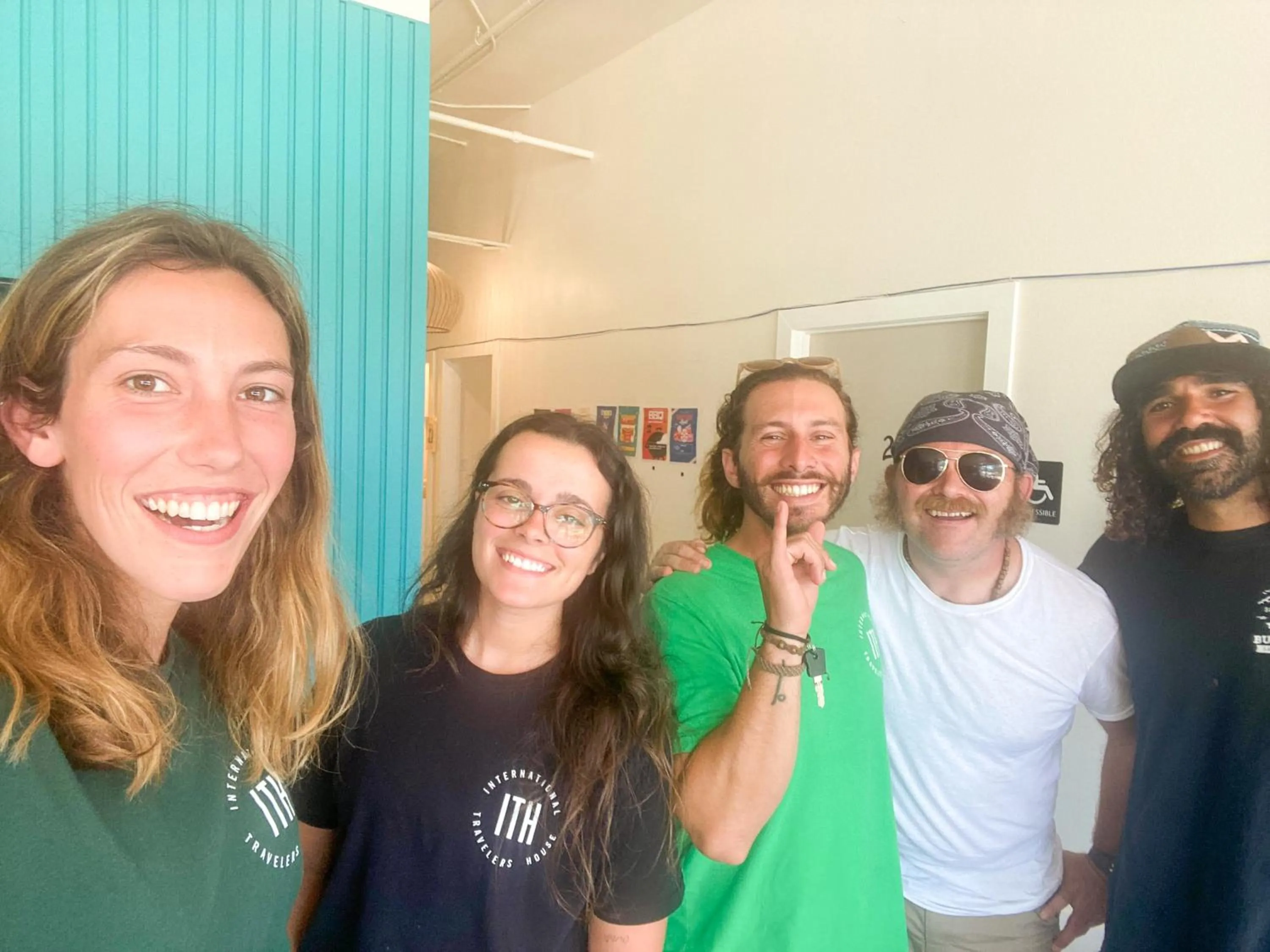 People in ITH Santa Barbara Surf Hostel