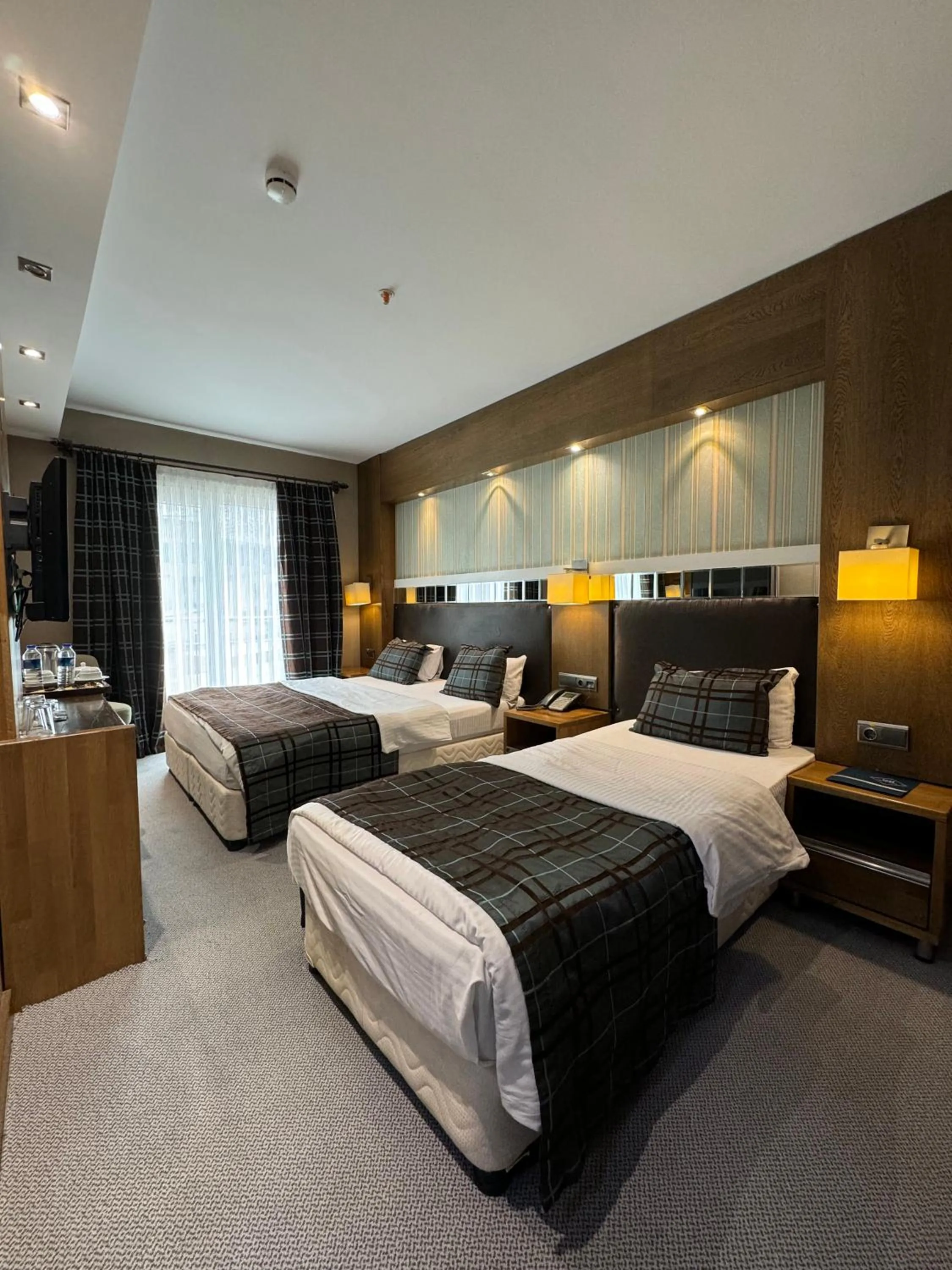 Bed in Grand Hotel Van